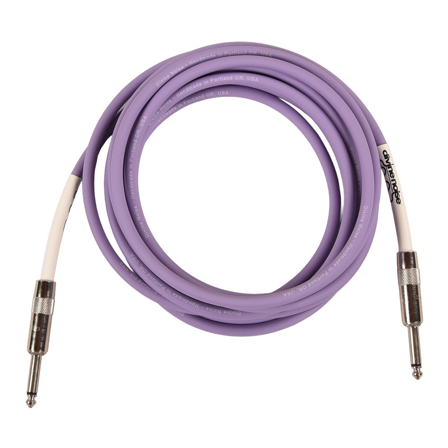 Divine Noise Instrument Cable 15' Straight/Straight Lavender Haze