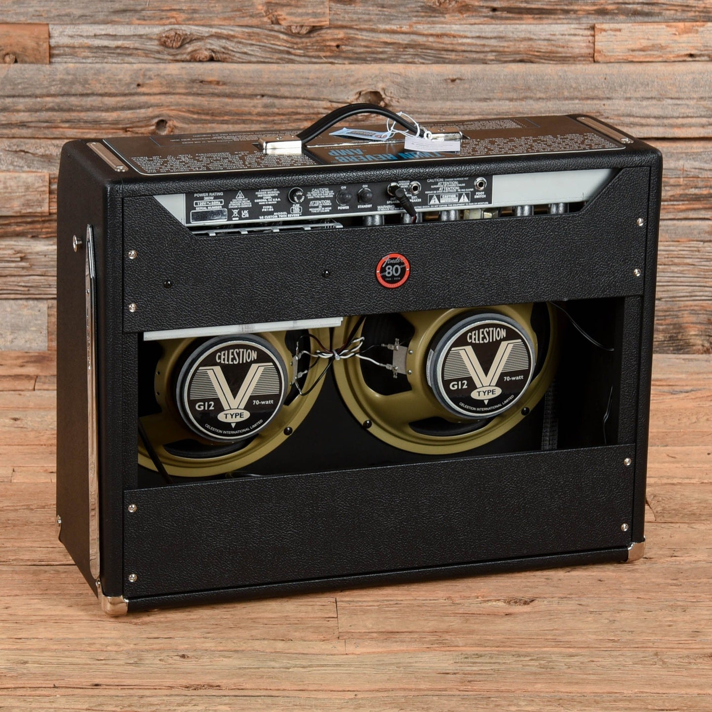 Fender '68 Custom Twin Reverb-Amp 2-Channel 85-Watt 2x12" Guitar Combo