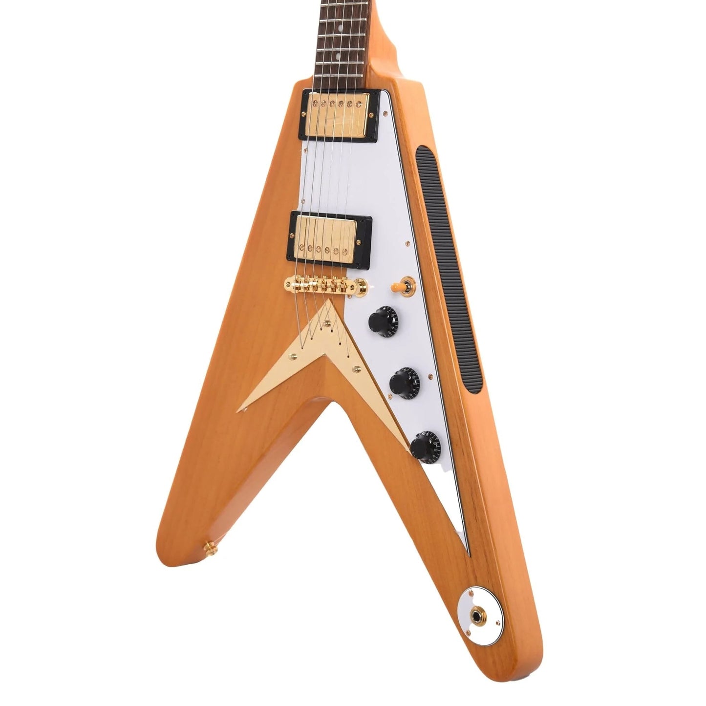 Epiphone 1958 Korina Flying V Aged Natural