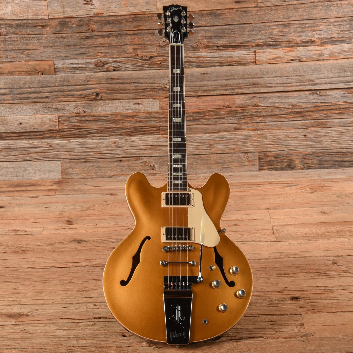 Gibson Memphis ES-335 Block Goldtop 2016