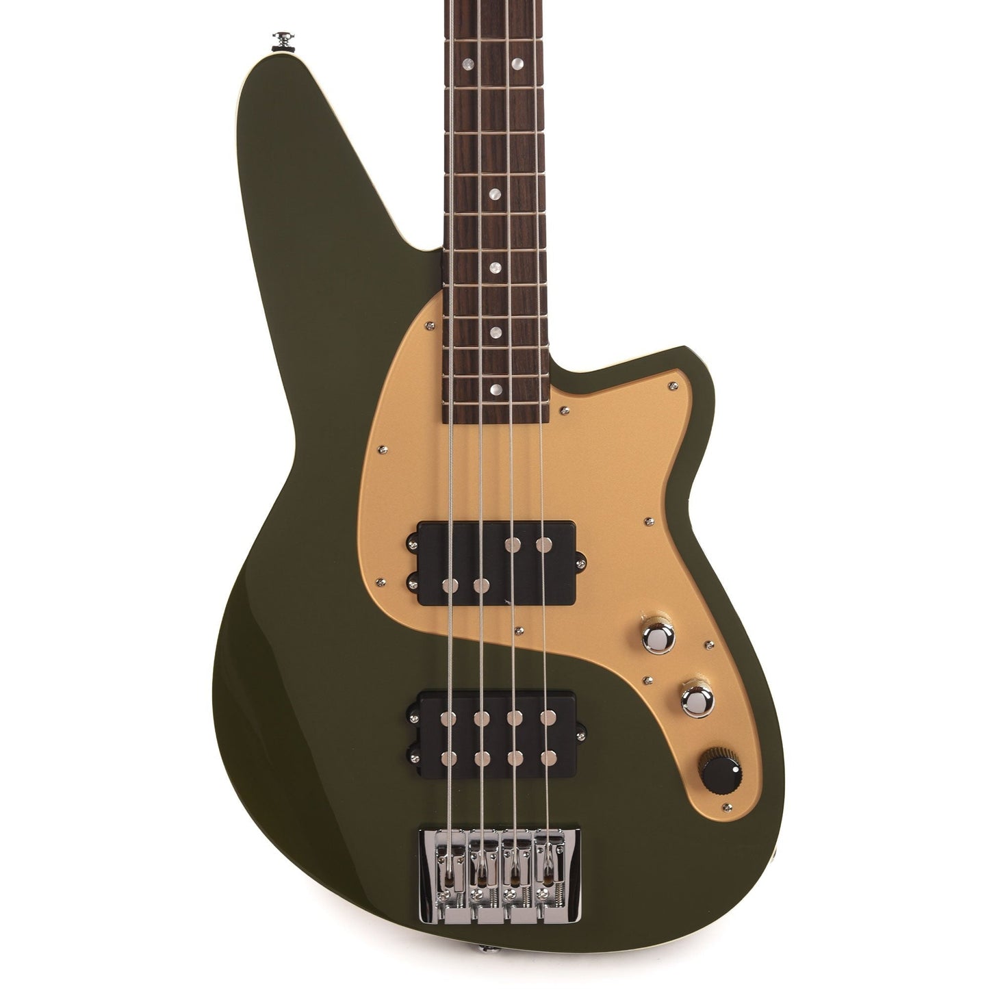 Reverend Mercalli 4 Army Green Bass Guitar