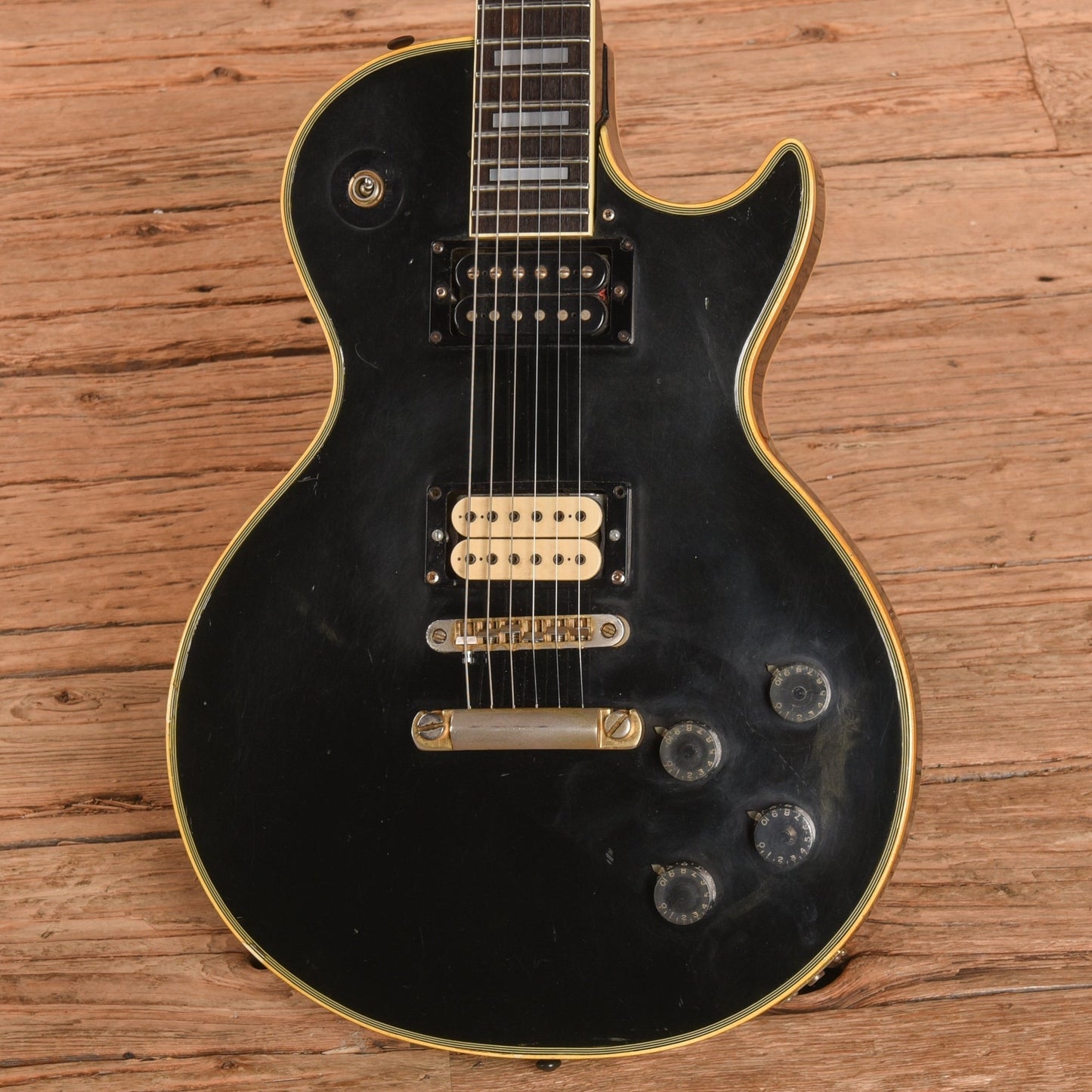 Ibanez Model 2350 Singlecut Custom Black 1970s