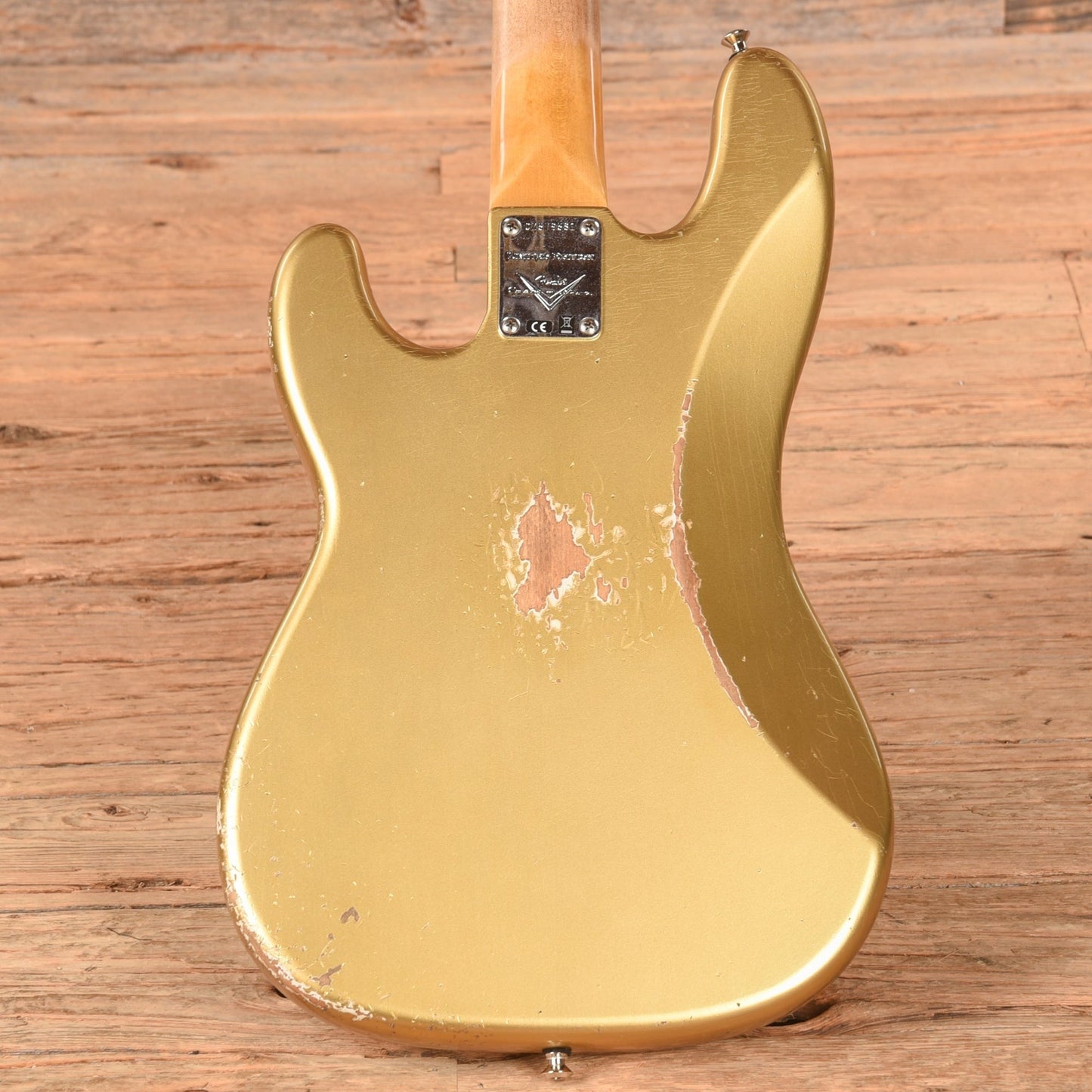 Fender Custom Shop Limited P-Jazz Bass Heavy Relic Gold 2024