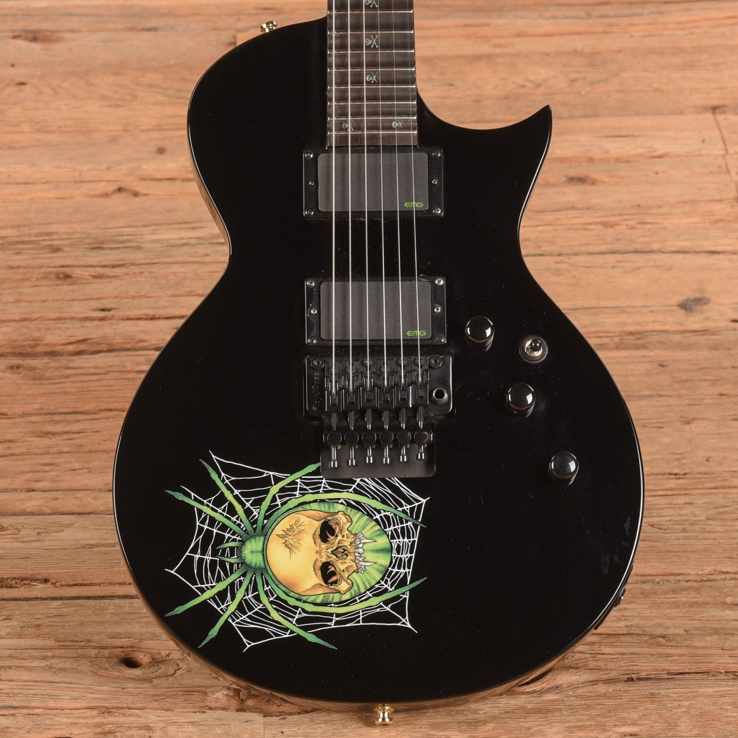 LTD KH-3 Kirk Hammett Signature Spider Black 2022