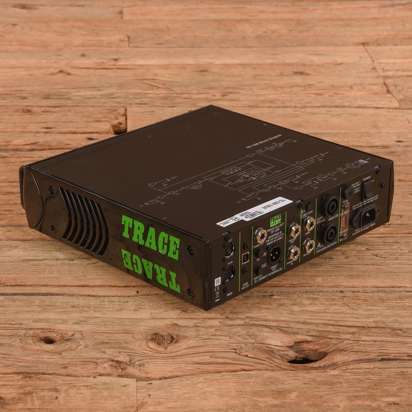 Trace Elliot TE-1200 1200-Watt Bass Amp Head