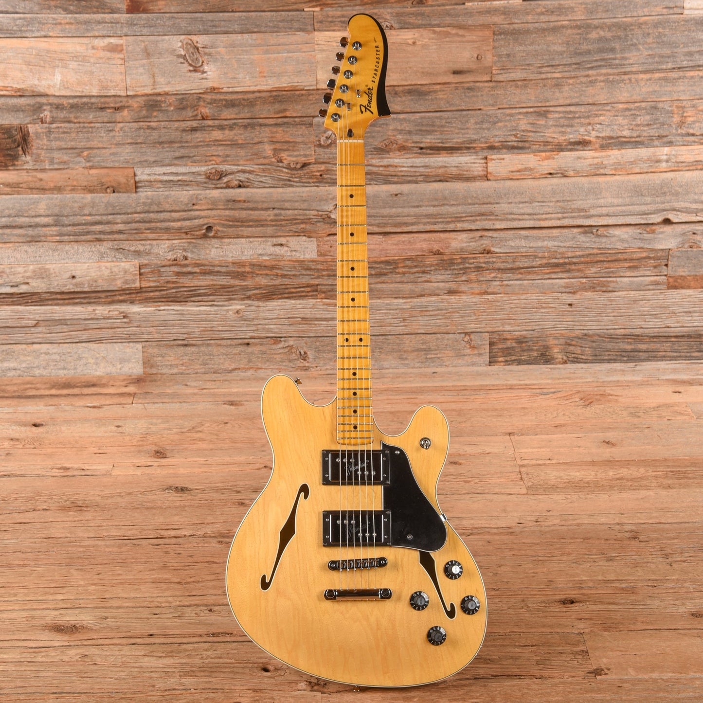 Fender Modern Player Starcaster Natural 2014