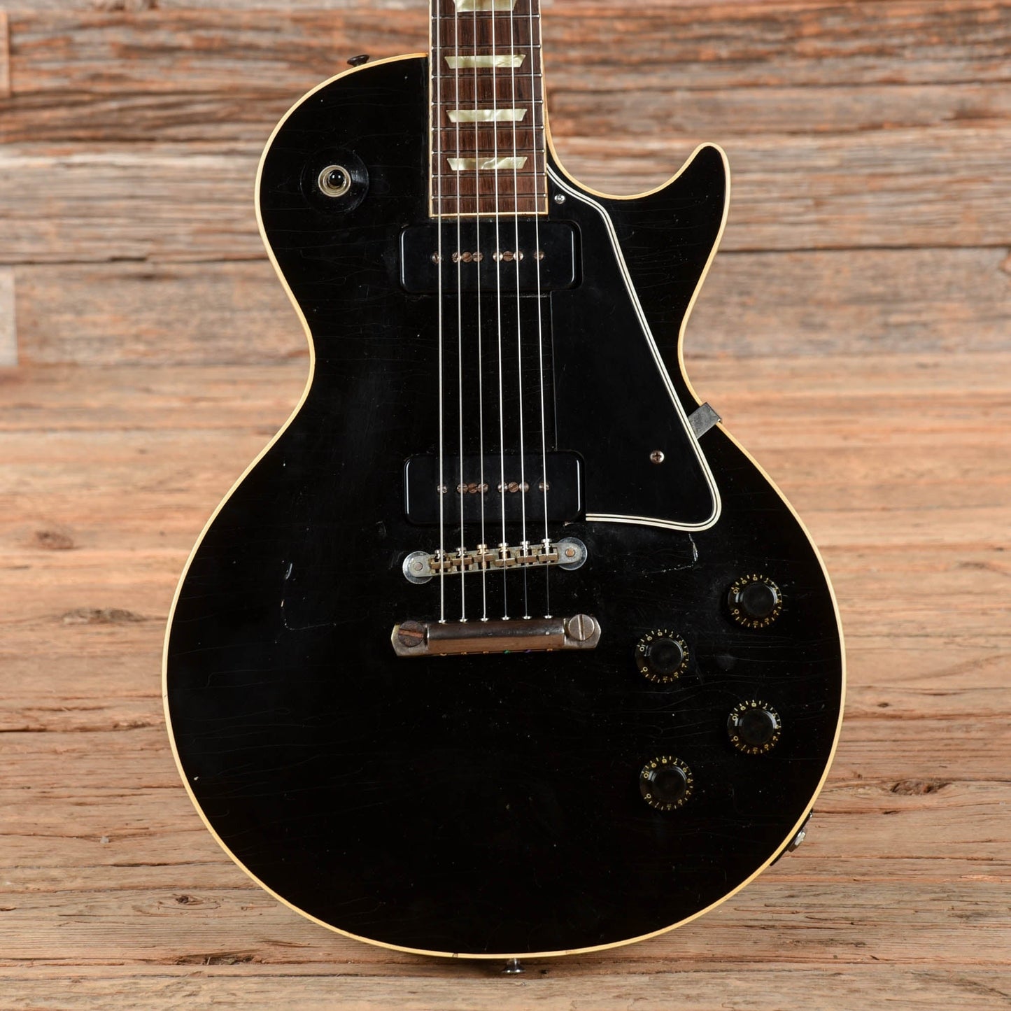 Gibson Les Paul Model Black Refin 1952