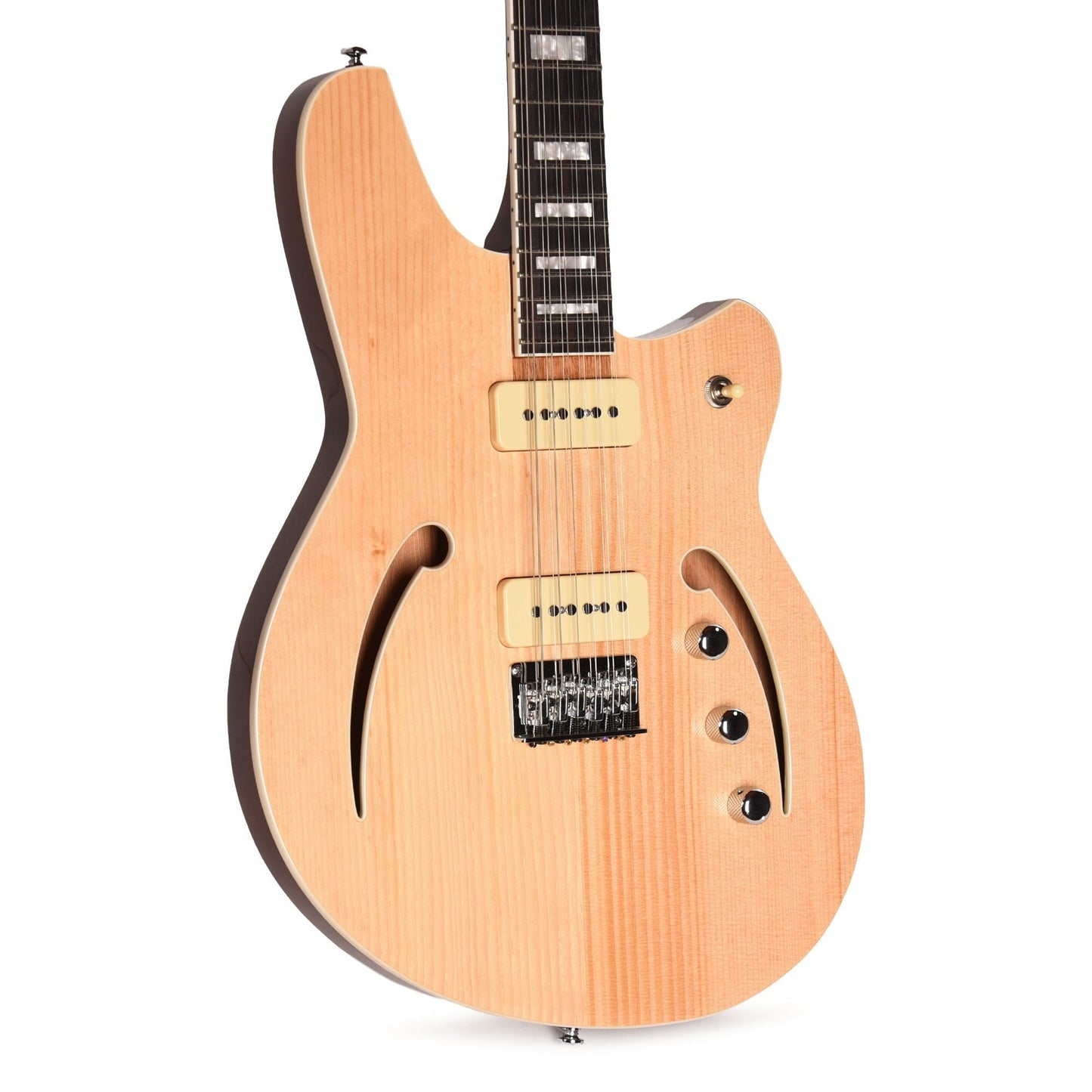 Reverend Airwave 12-String Electric Guitar Natural