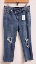 Kendall + Kylie Icon High Rise Straight 25" Inseam Jeans, 9/29