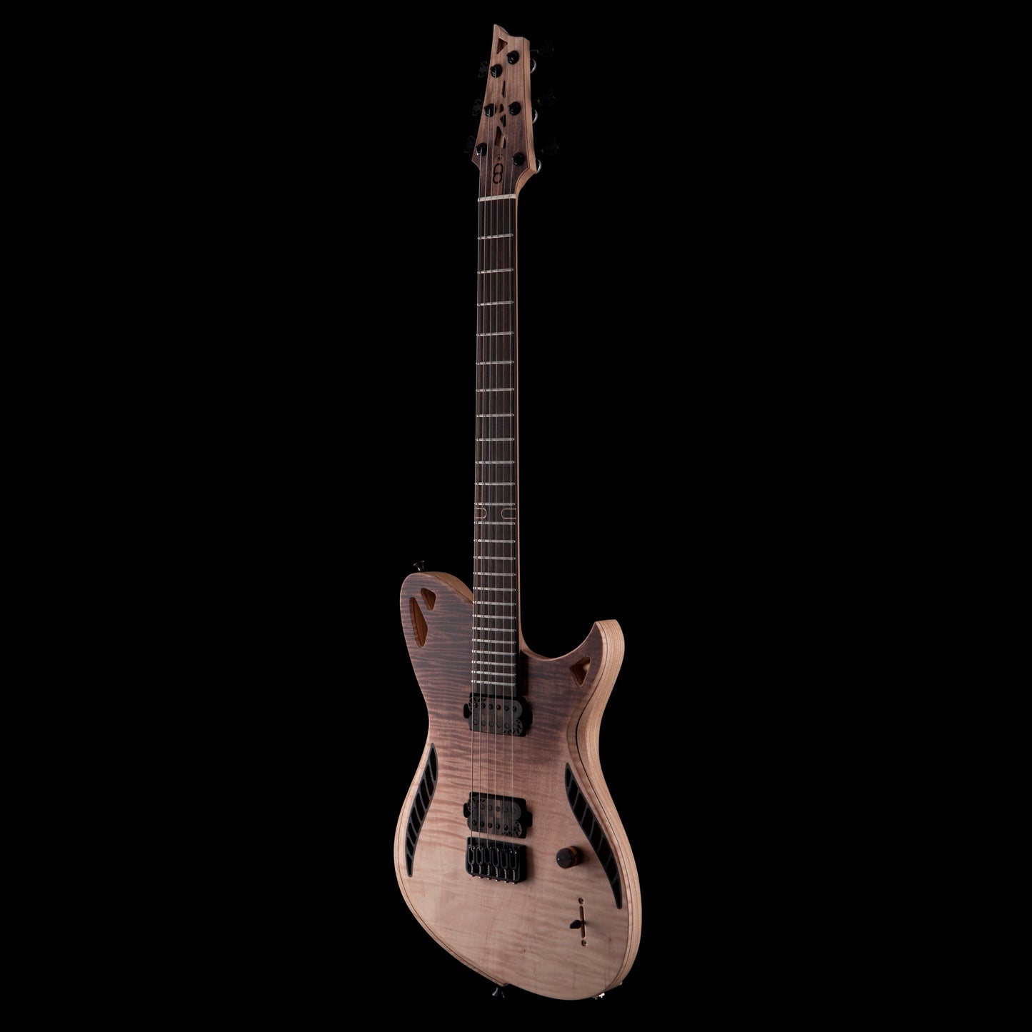 OD Athena Satin Matte Antique Brown Wash w/Bare Knuckle Polypaf Humbuckers