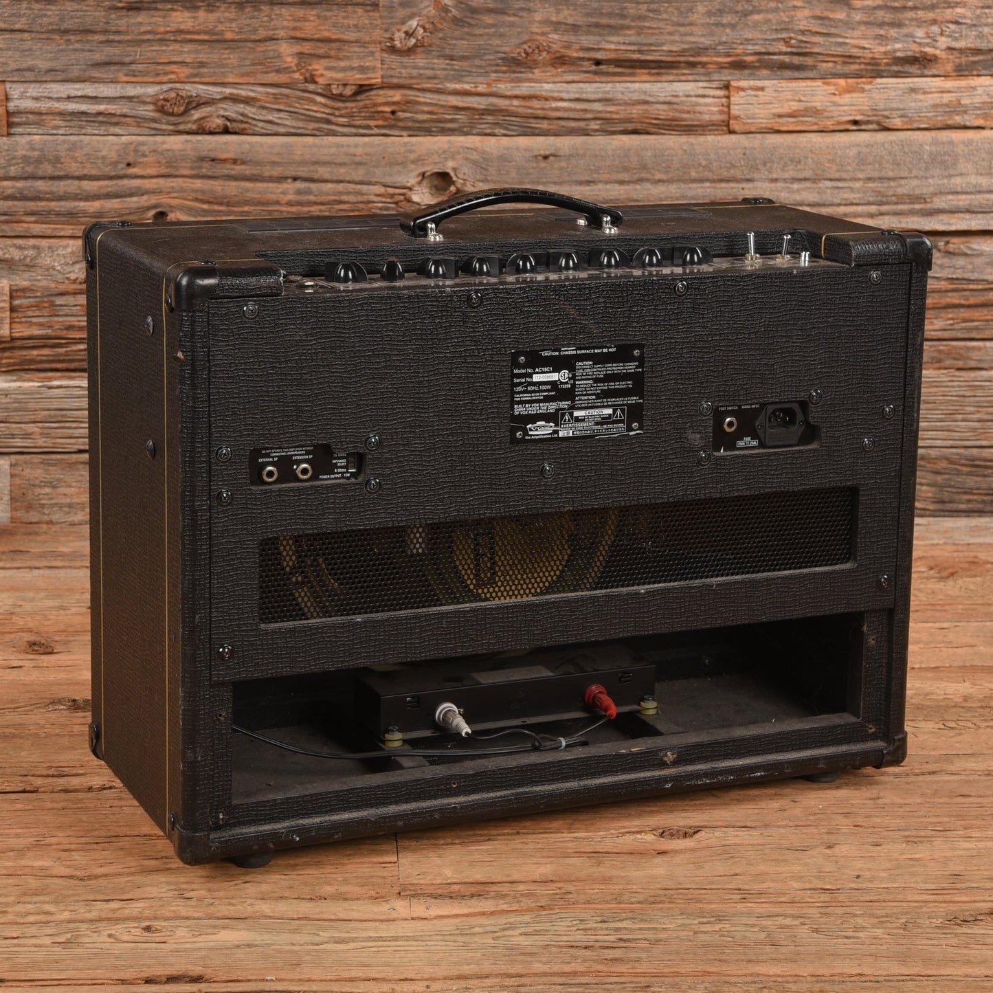 Vox AC15C1 Custom 2-Channel 15-Watt 1x12 Guitar Combo
