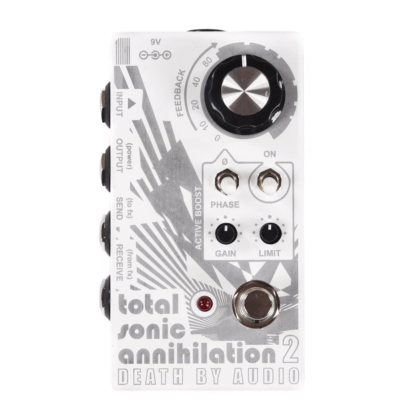 Death By Audio Total Sonic Annihilation 2 Feedback Looper with Active Boost and Limiter