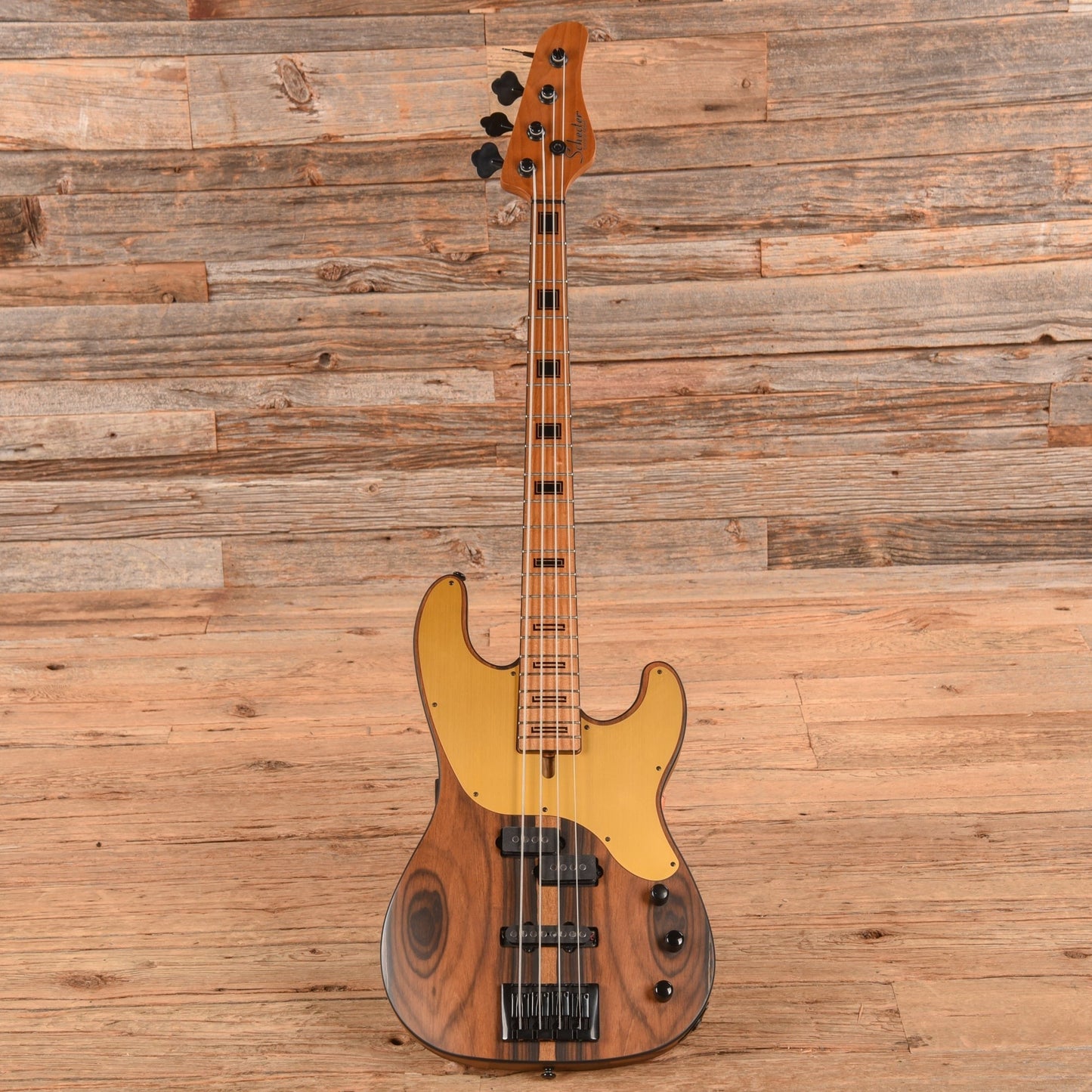 Schecter Model-T 4 Exotic Black Limba 2023