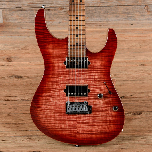 Suhr Custom Modern Faded Trans Wine Red Burst 2020