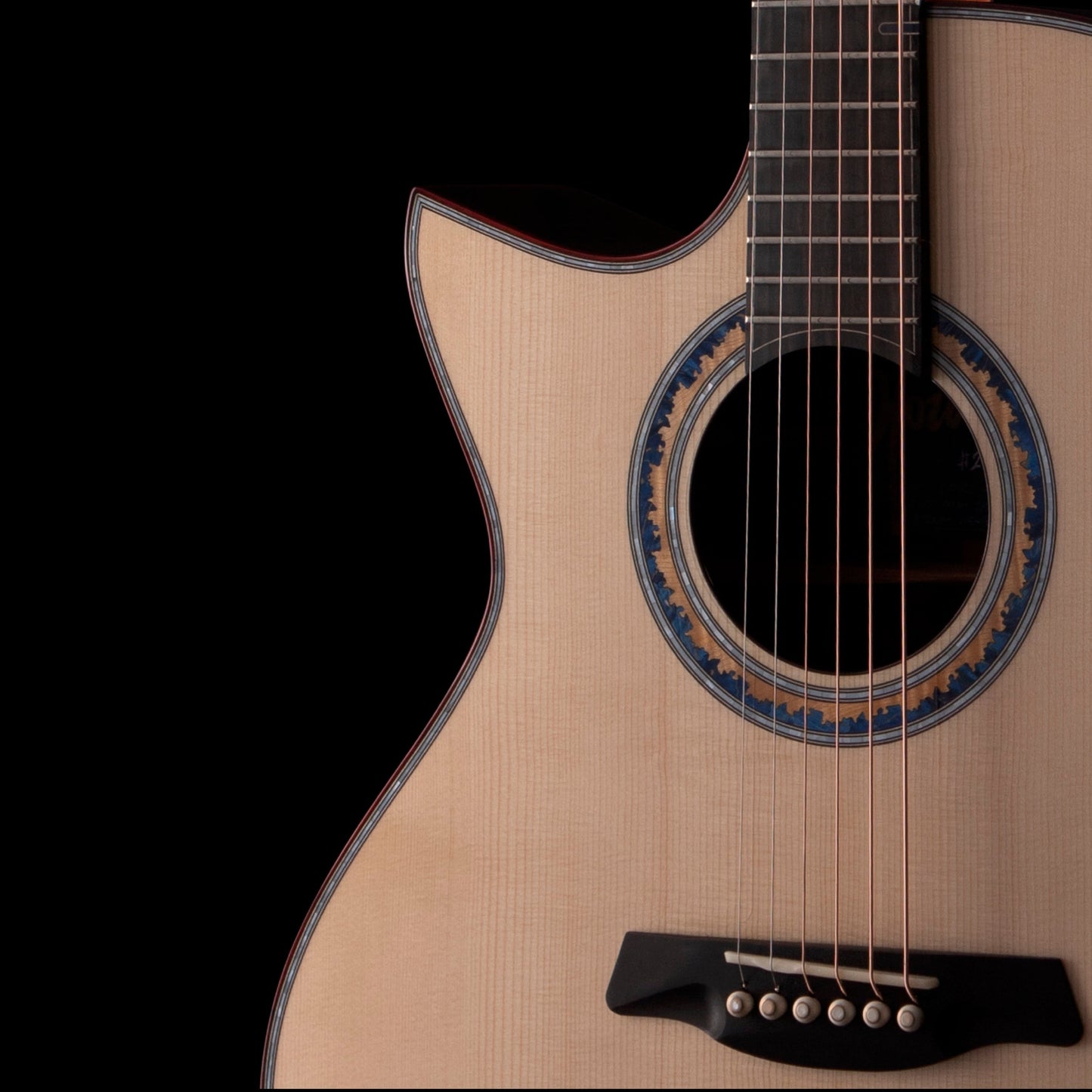 Hozen Blue Label MJ Twins Lefty African Wenge/Swiss Moon Spruce