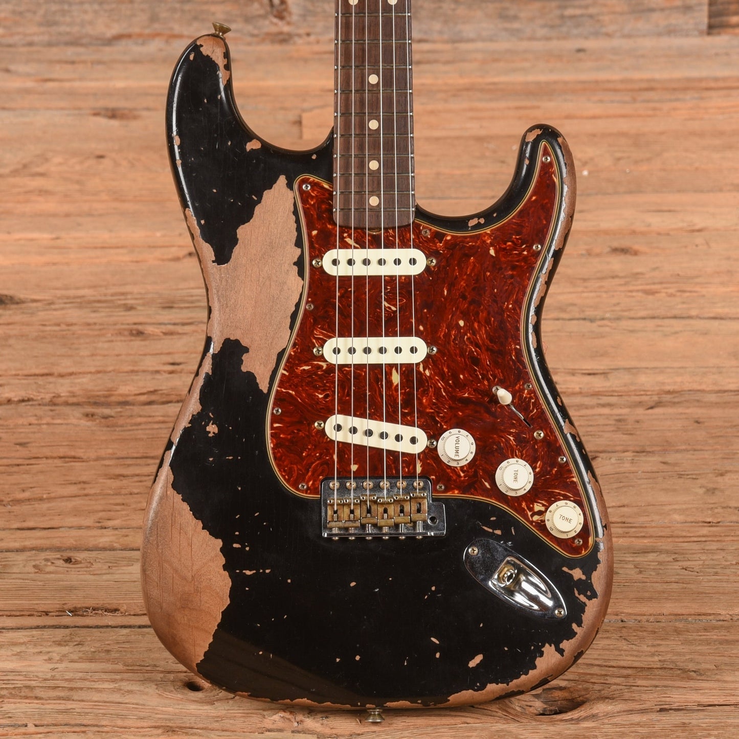 Fender Custom Shop WW10 '61 Stratocaster Super Heavy Relic Black