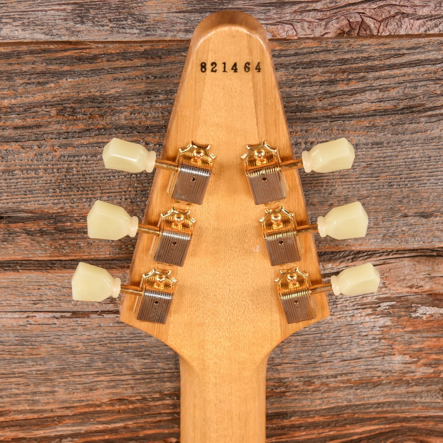 Gibson Custom '58 Flying V 2022, Korina Natural 2022