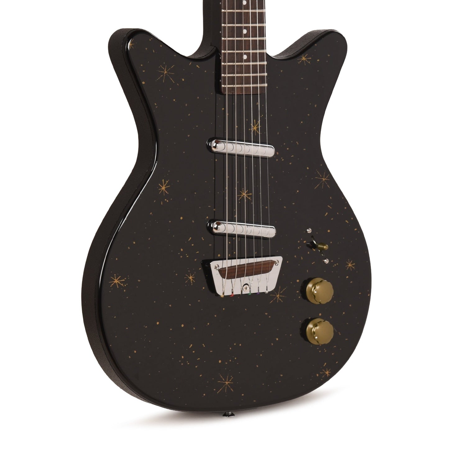 Danelectro Golden 1950's Electric Guitar Black