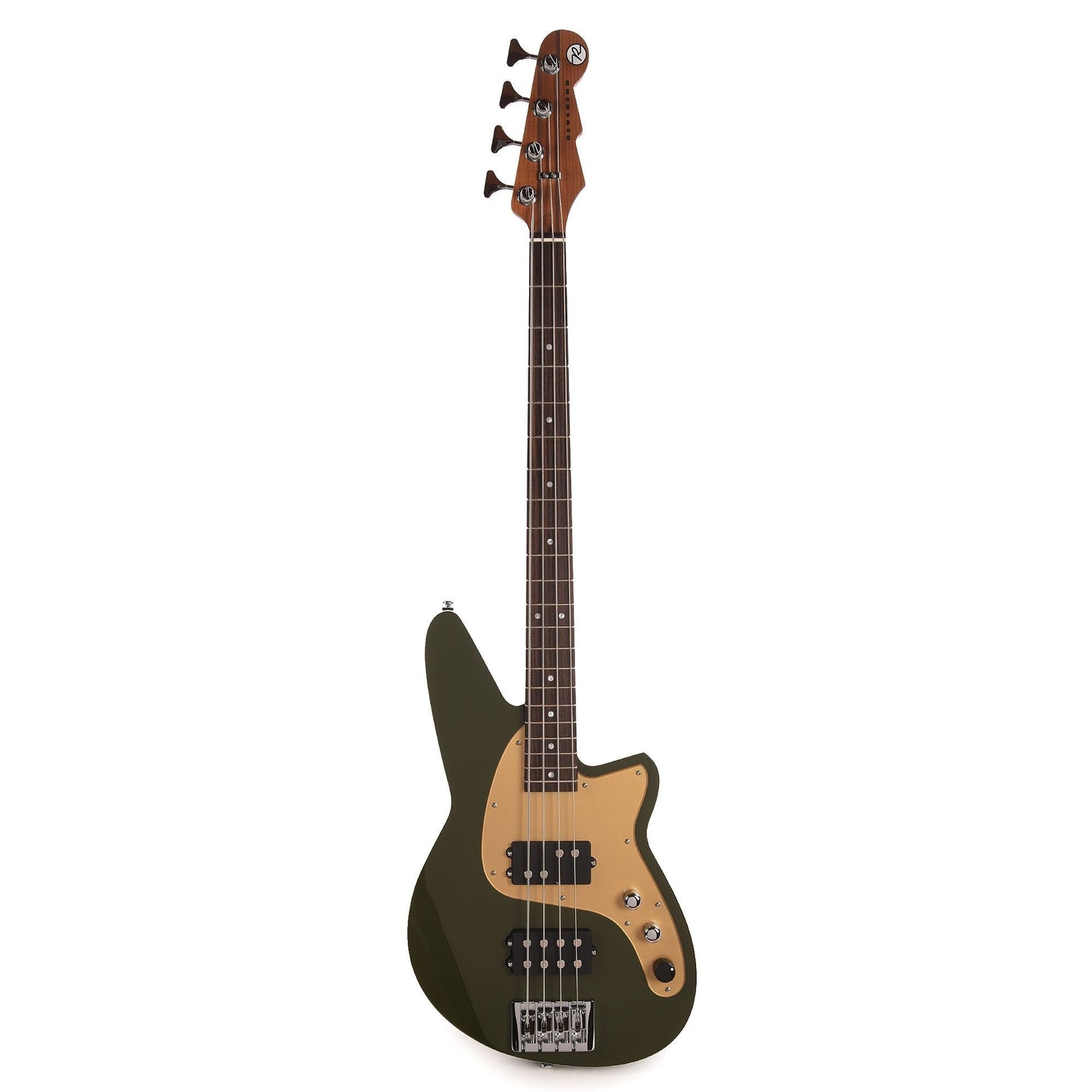 Reverend Mercalli 4 Army Green Bass Guitar