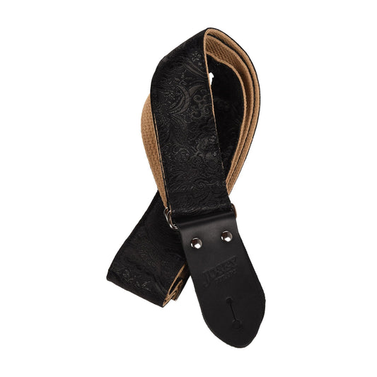 Josey The Abyss 2" Guitar Strap w/Midnight Ends and Cotton Backing