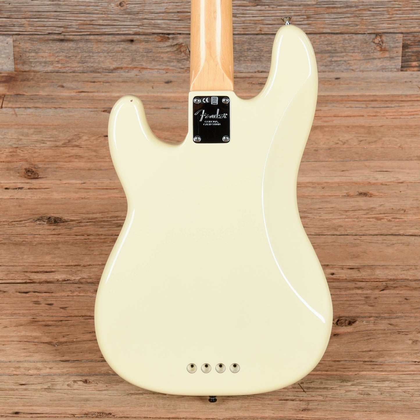 Fender American Standard Precision Bass Olympic White 2013