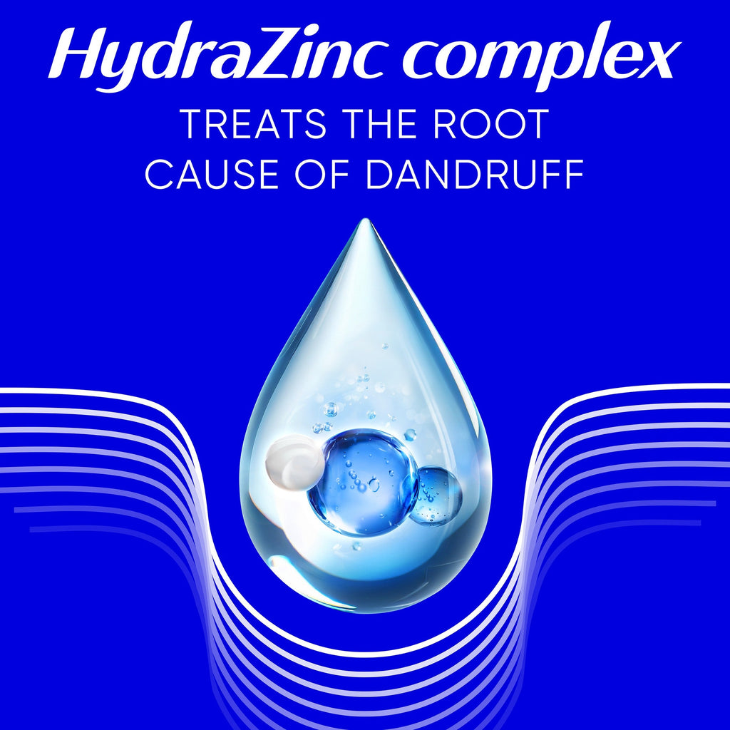 Head & Shoulders Irritation Relief Dandruff Shampoo, 24/7 Protection, Zinc Pyrithione