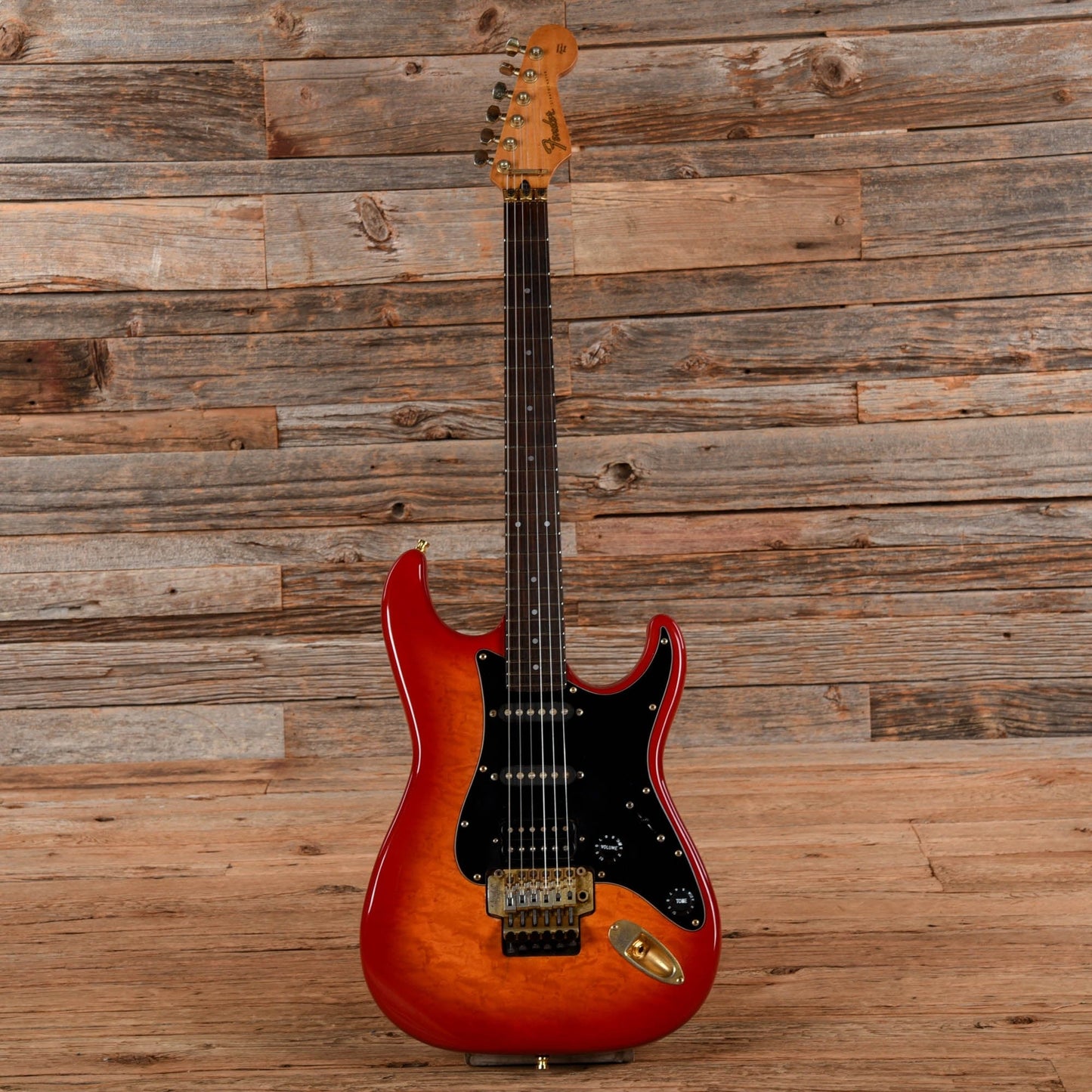 Fender STR-75R Pro-Feel Stratocaster HSS Sunburst 1980s