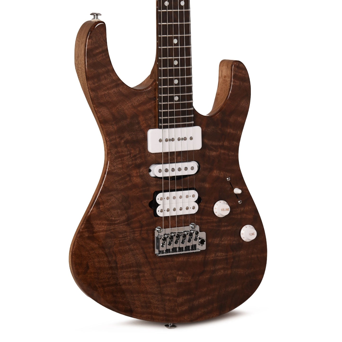 Suhr Custom Modern Natural w/CME-Selected Figured Walnut Top