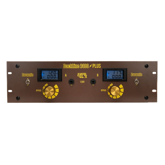AmpRx Backline 2400+ Tube Amplifier Input Voltage Attenuator Rackmount