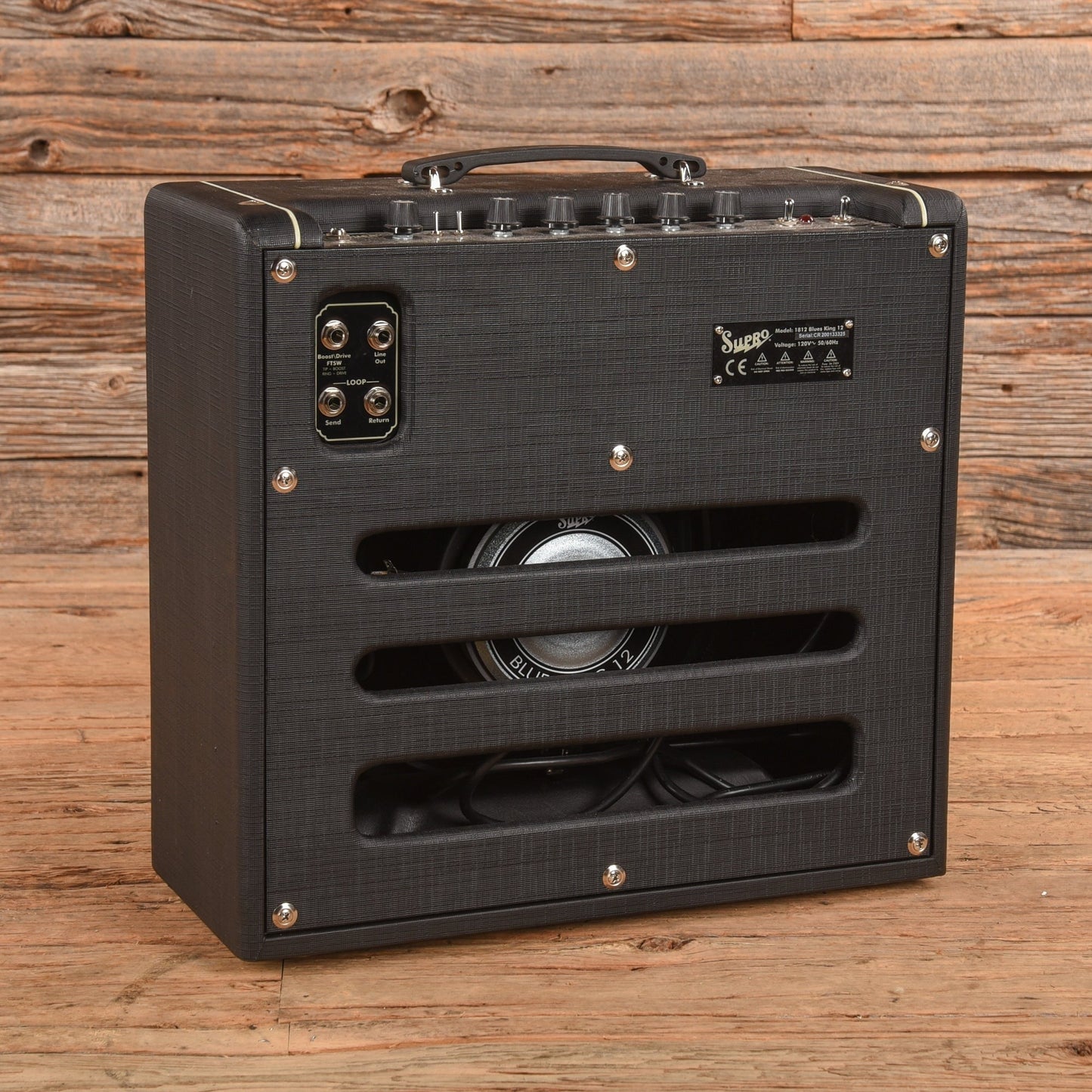 Supro 1812 Blues King 12 15-Watt 1x12" Guitar Combo Amp