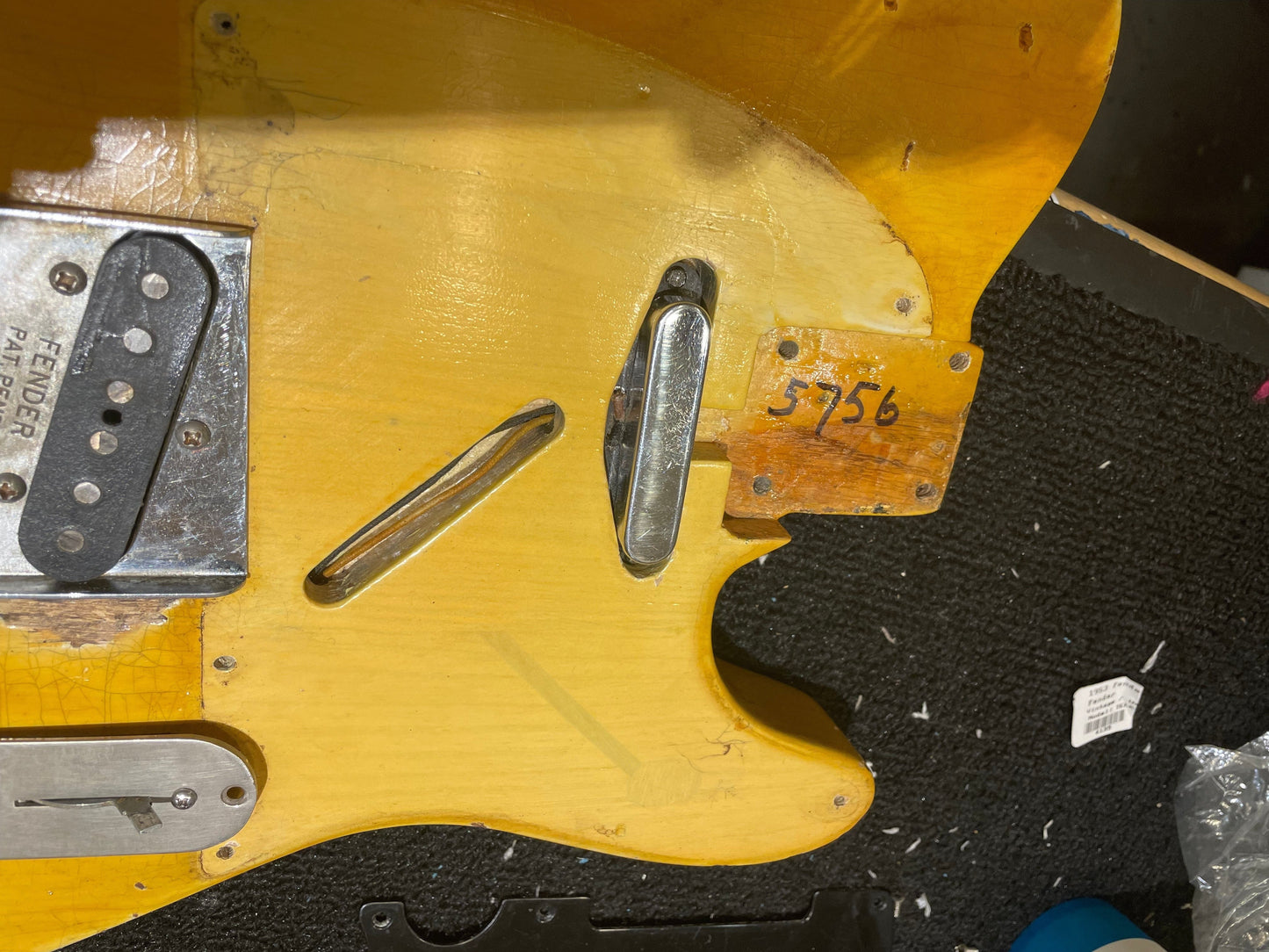 Fender Telecaster Blonde Refin 1953