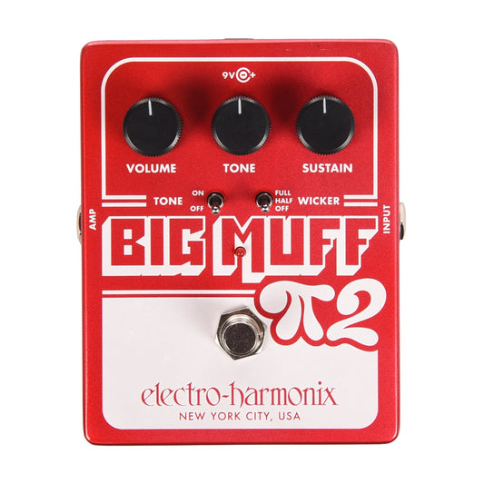 Electro-Harmonix Big Muff Pi 2 w/Tone Wicker Fuzz Pedal