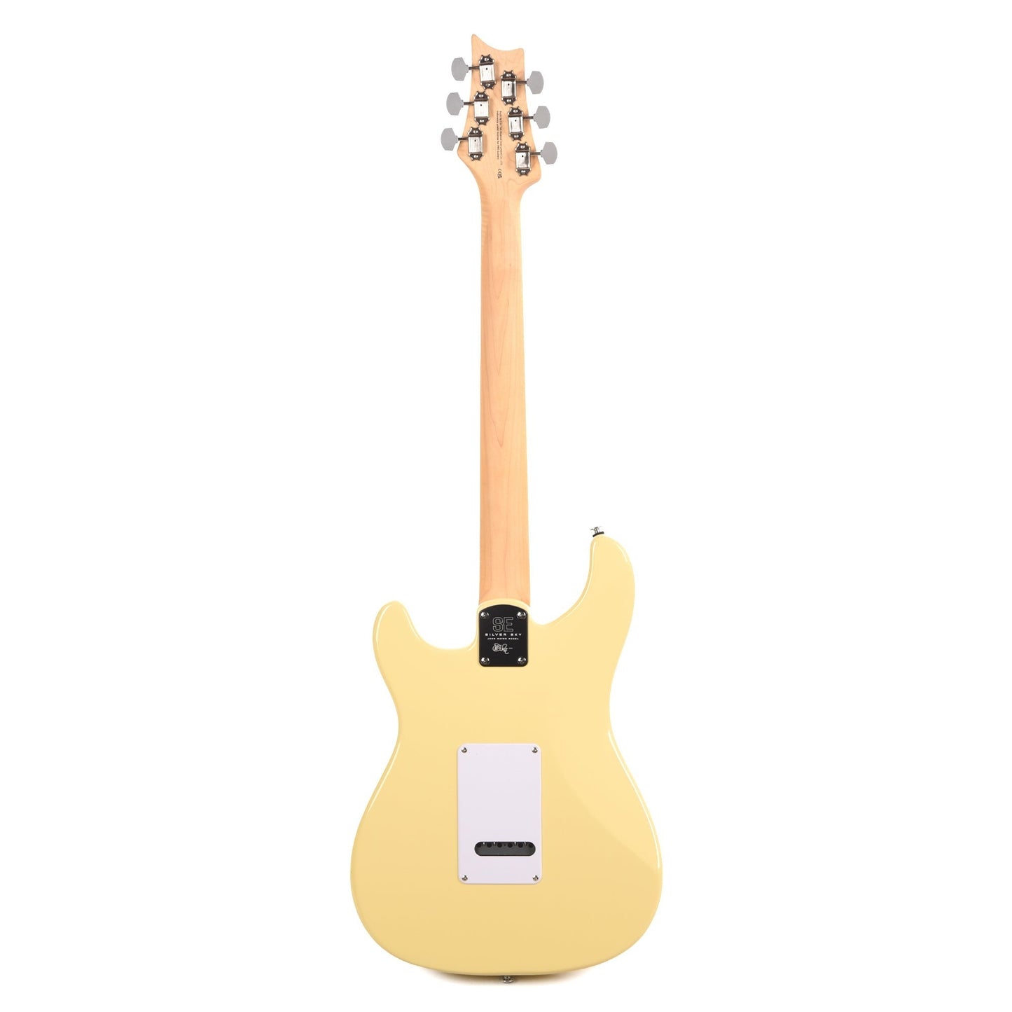PRS SE Silver Sky Maple Moon White
