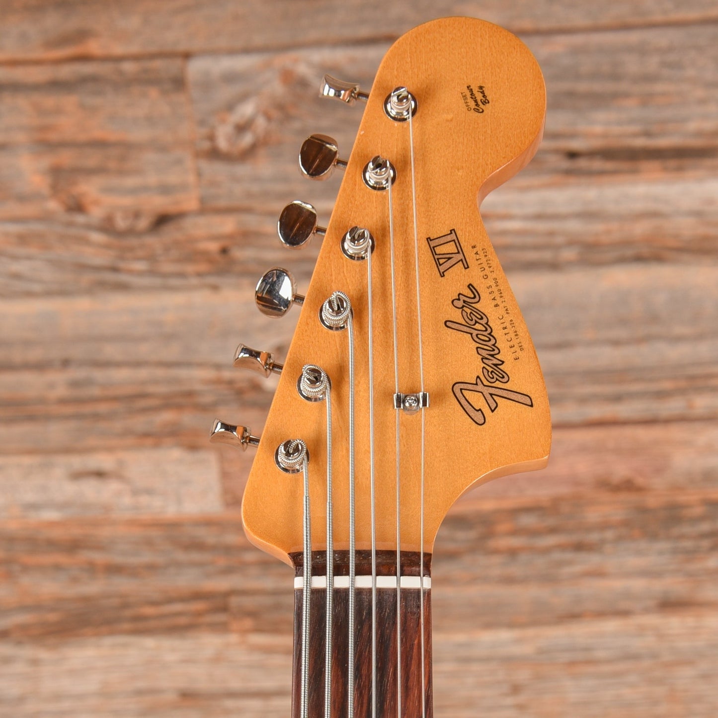 Fender Vintera II '60s Bass VI Fiesta Red 2025