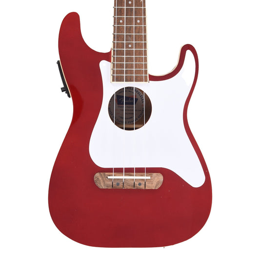 Fender Fullerton Stratocaster Ukulele Candy Apple Red