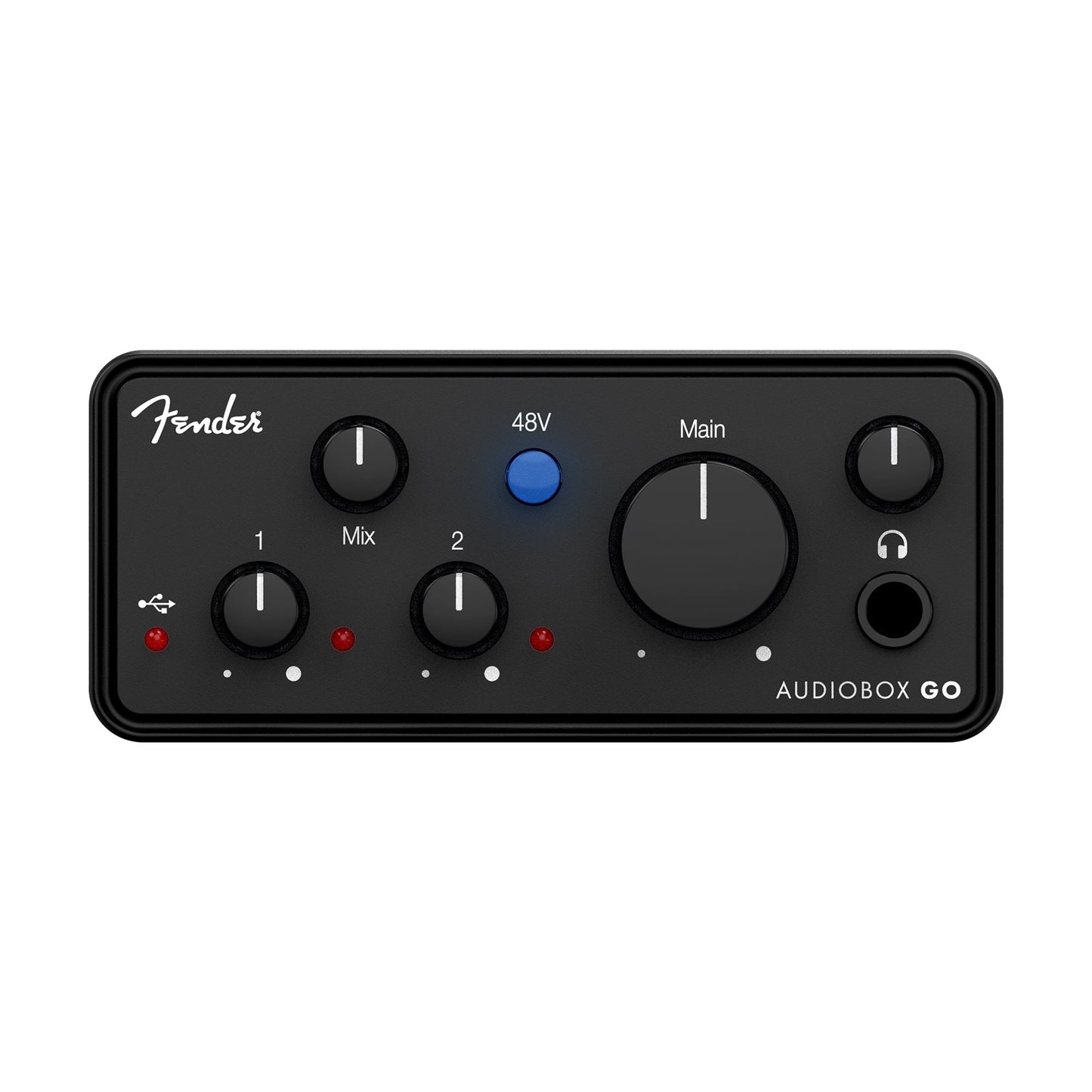 Fender AudioBox Go Ultra-Compact 2x2 USB-C Recording Audio Interface