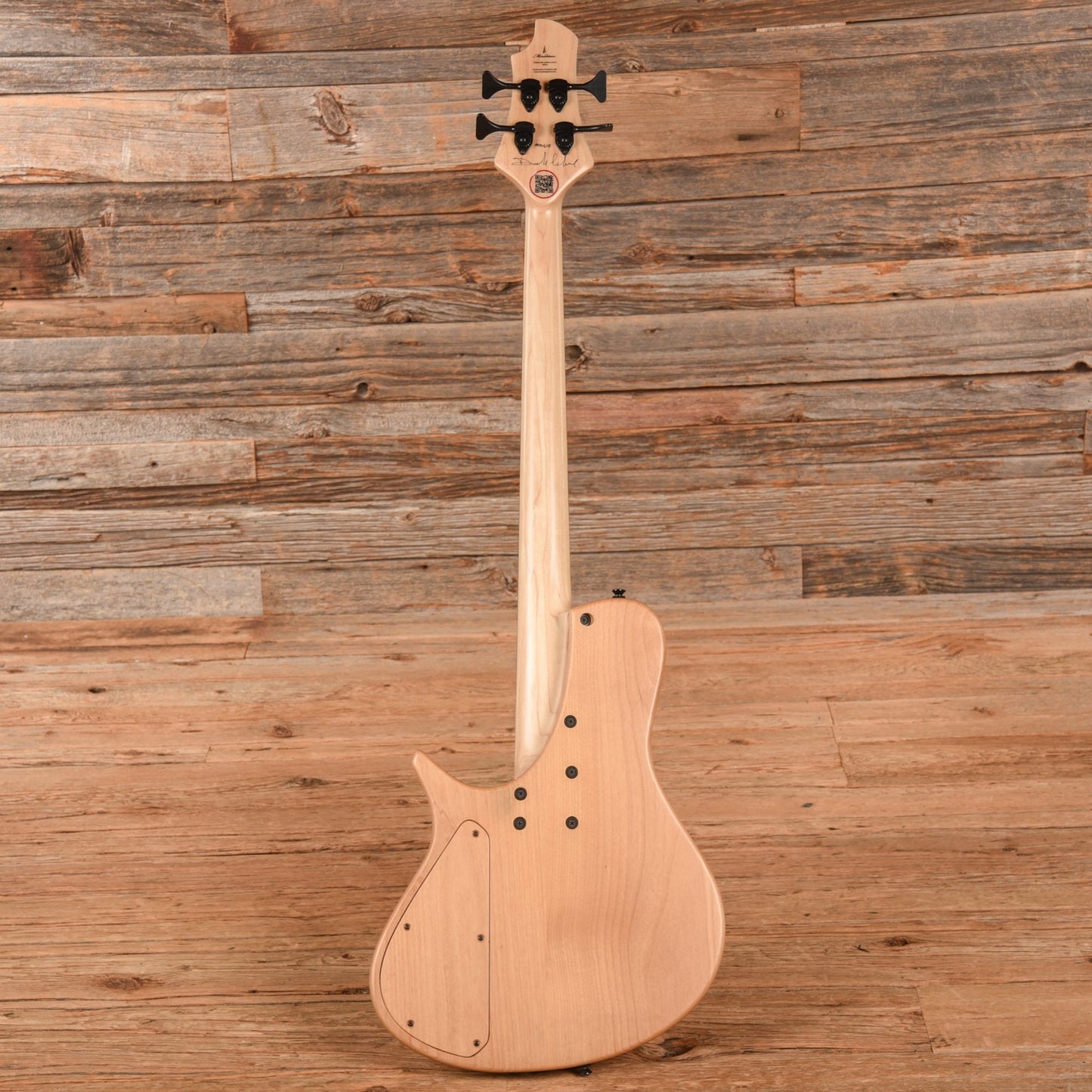 Meridian Mojo 4 Fretless Natural