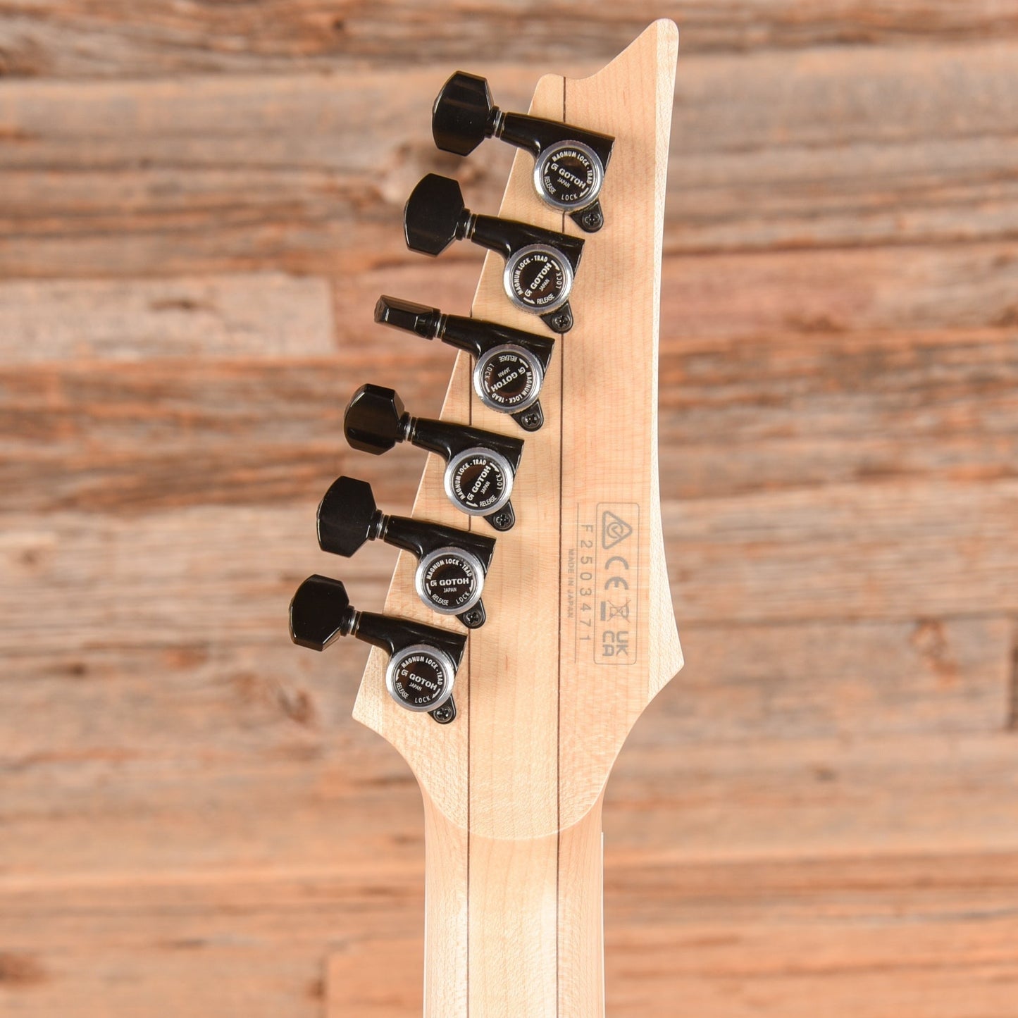 Ibanez RGR652AHBF Weathered Black 2025