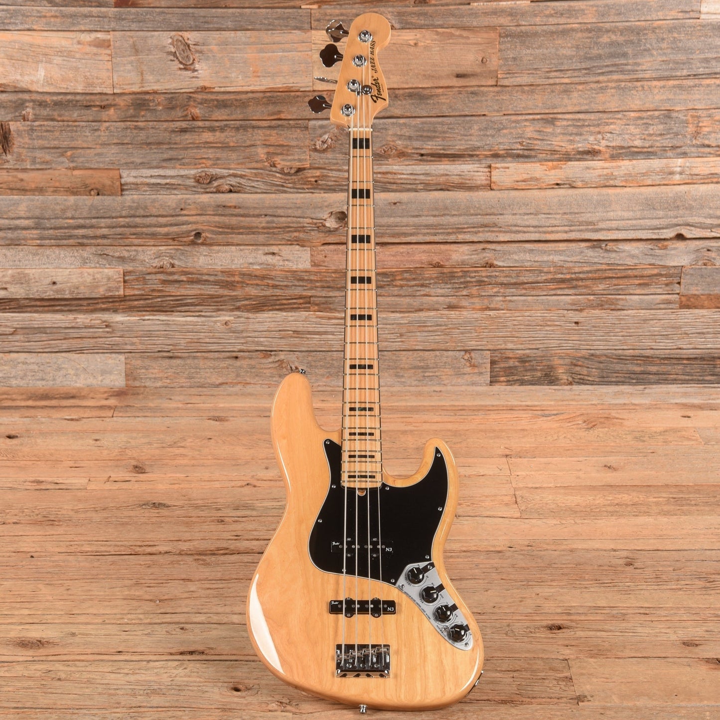 Fender American Deluxe Jazz Bass Ash Natural 2013