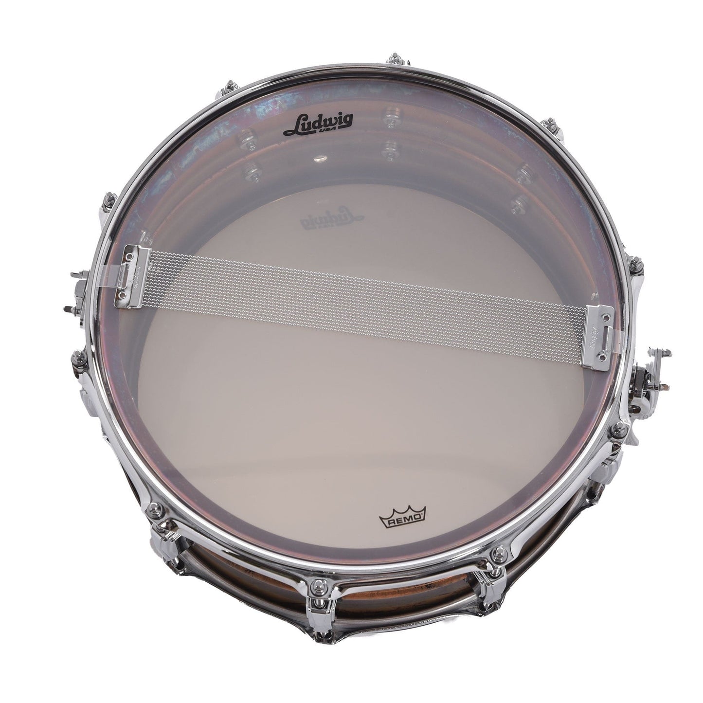 Ludwig 6.5x14 Raw Bronze Phonic Snare Drum