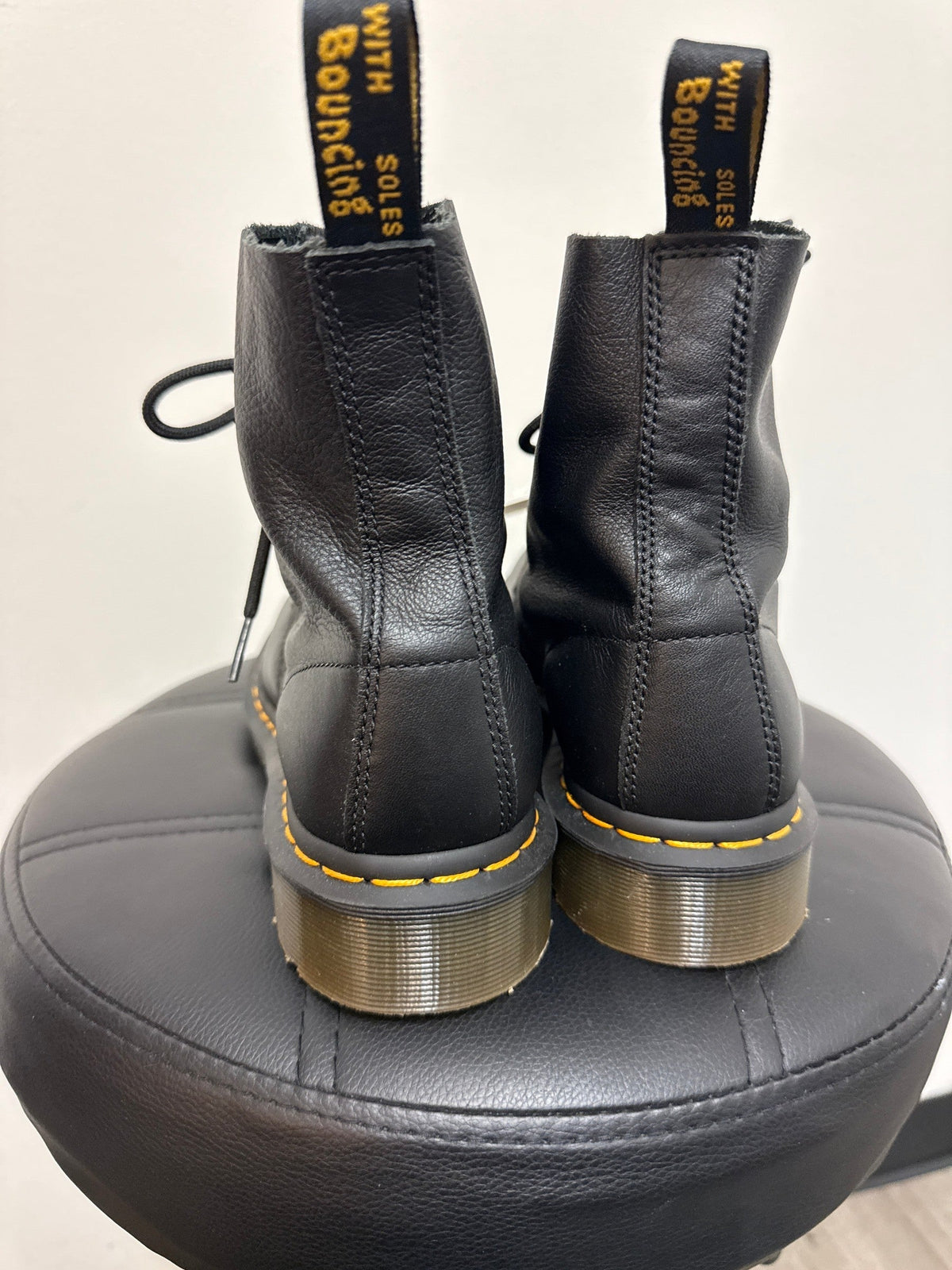 Dr. Martens Black 1460 Pascal Boots, 9