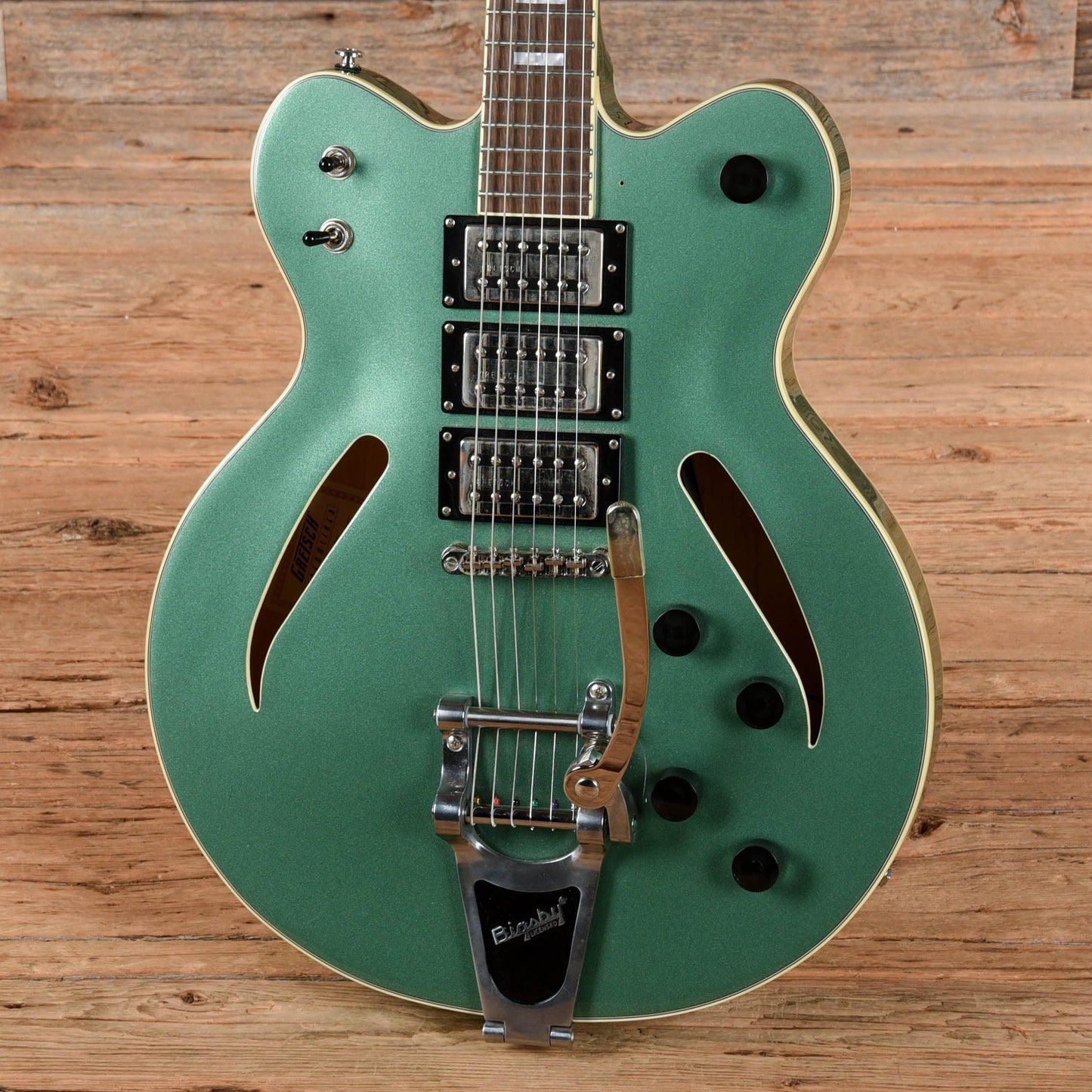 Gretsch G2627T Streamliner Center Block 3-Pickup Georgia Green 2019