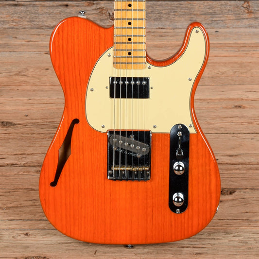 G&L Tribute Series ASAT Classic Bluesboy Semi-Hollow Transparent Orange