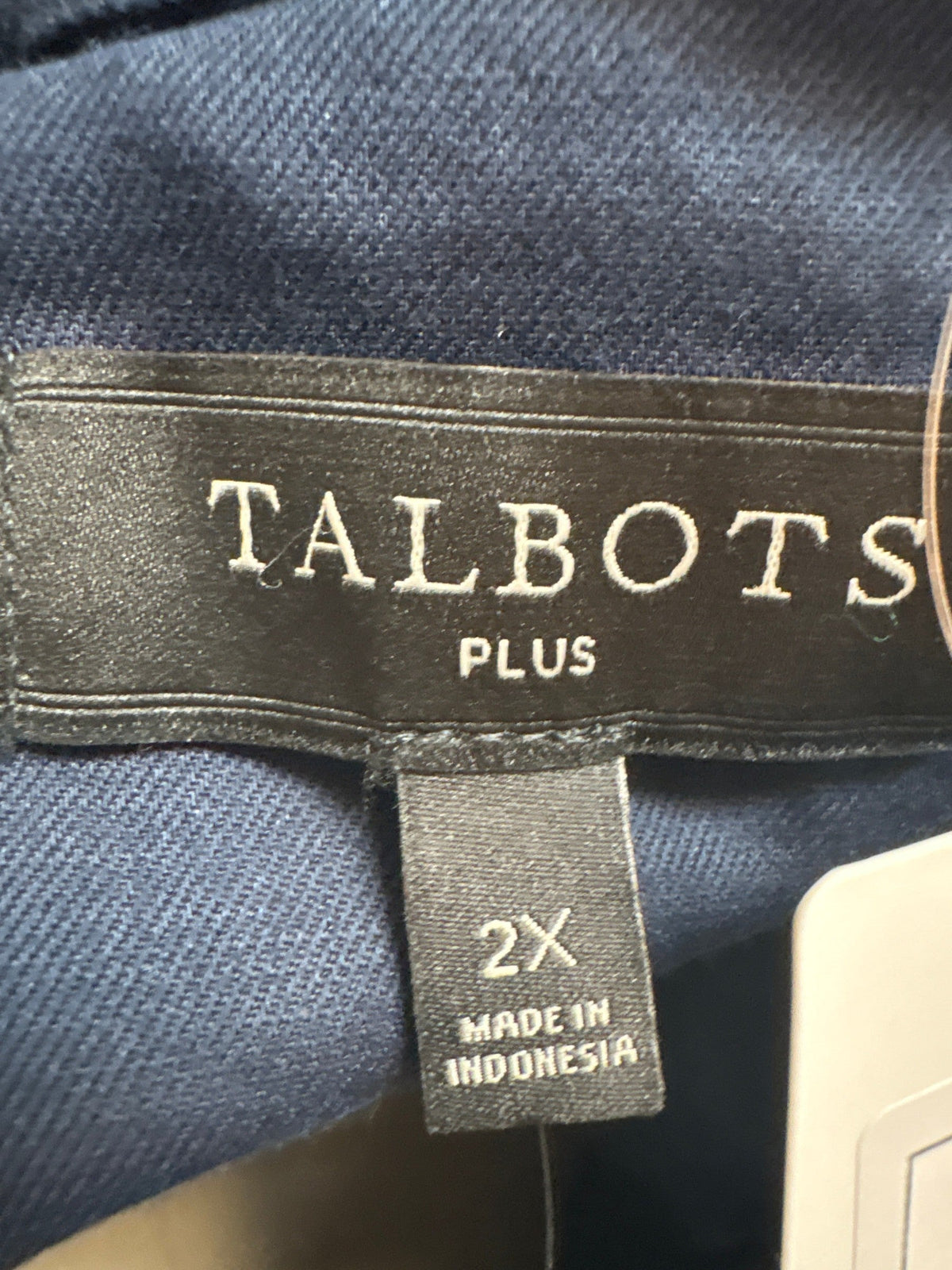 New Talbots Blue Jacket, 2X