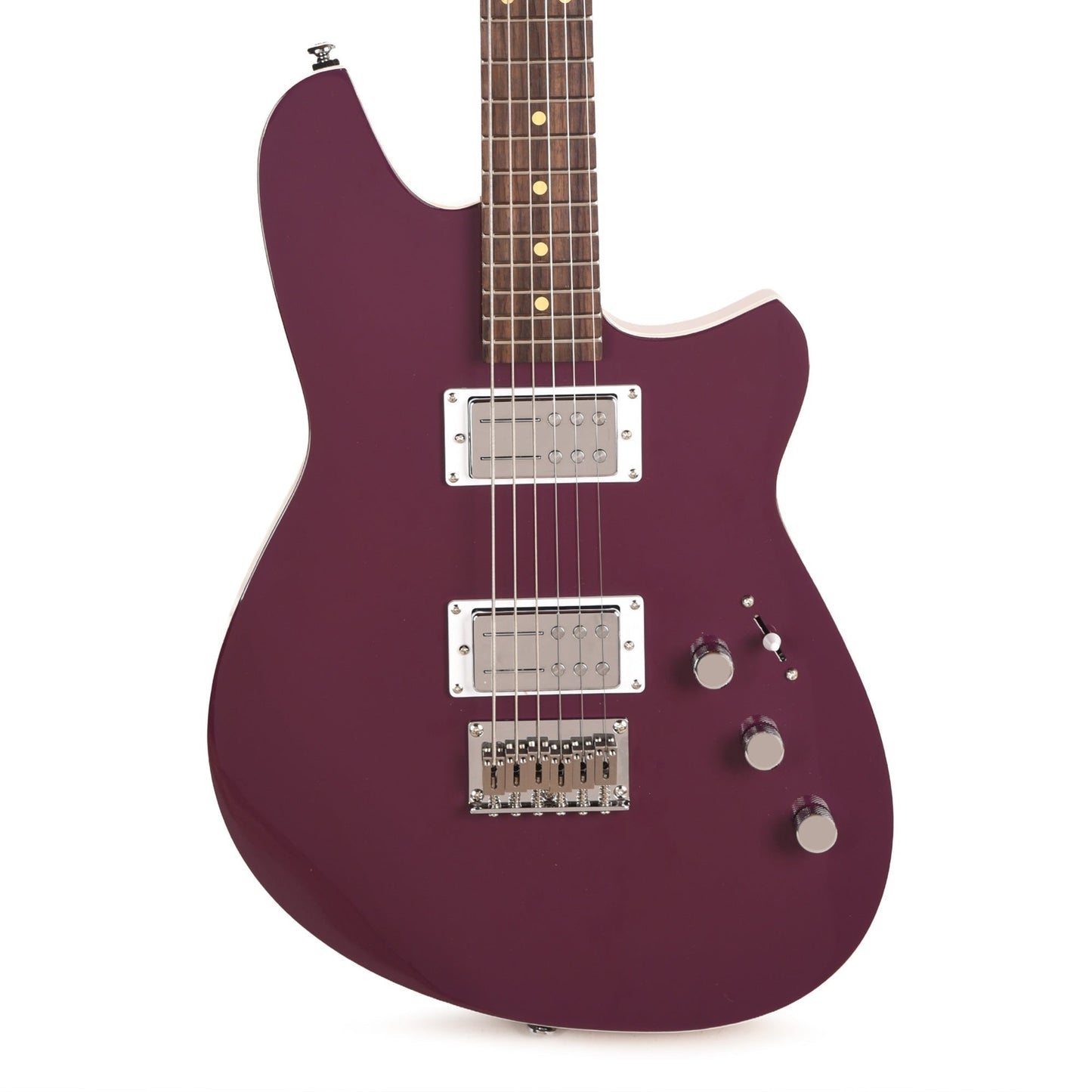 Reverend Descent Baritone Electric Guitar Purple Punch