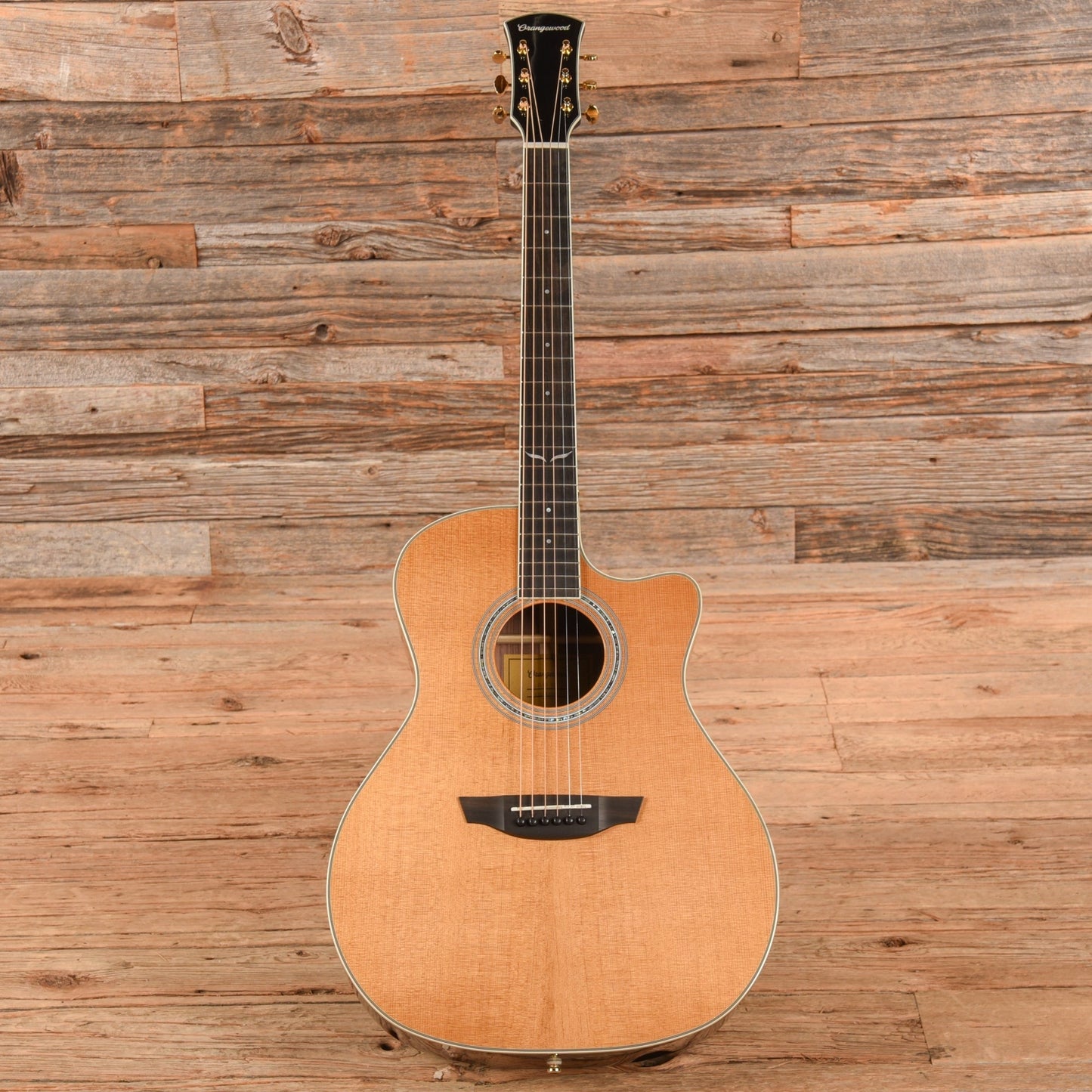 Orangewood Cleo Grand Auditorium Cutaway Acoustic Guitar