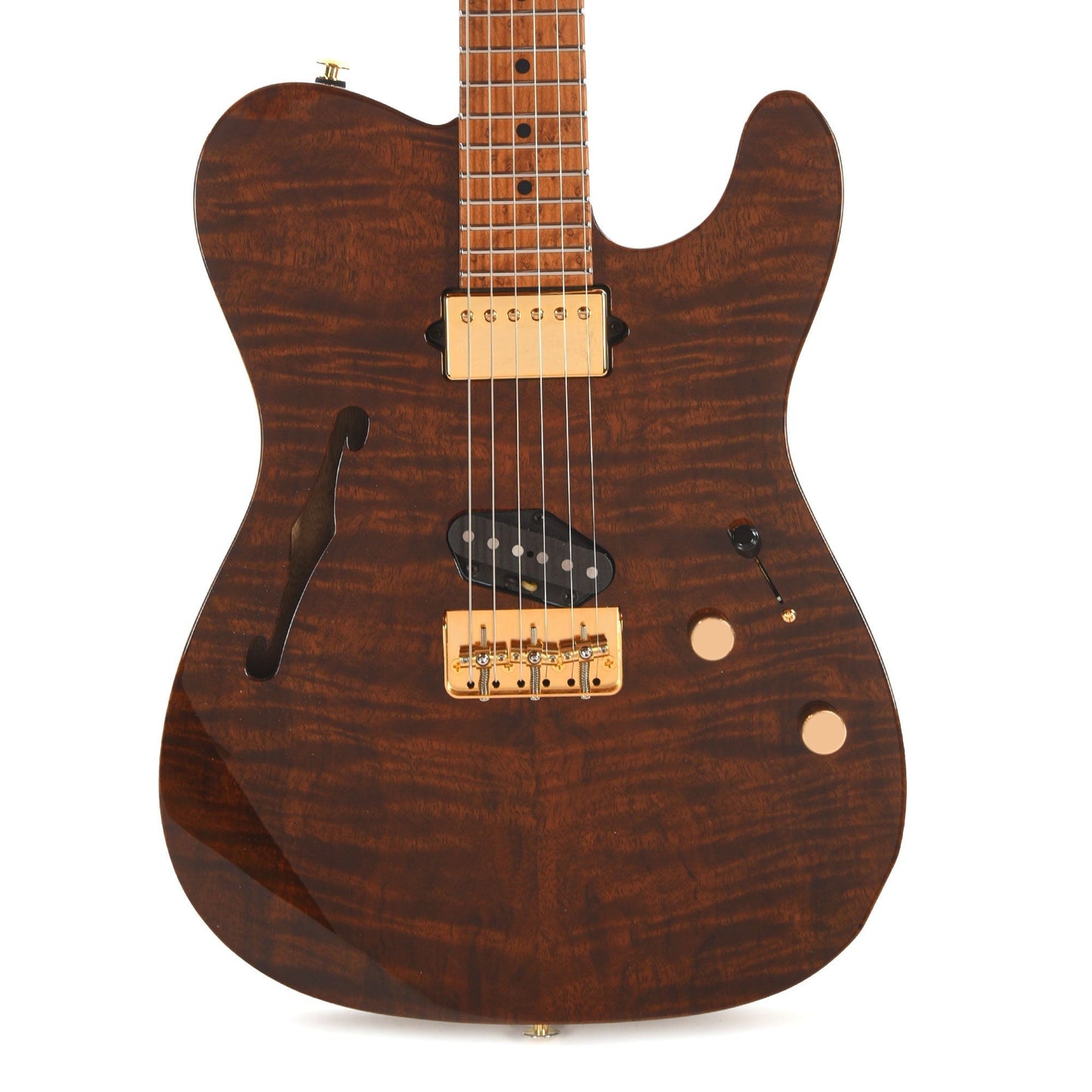 Suhr Custom Modern T Vintage Natural w/CME-Selected Figured Walnut Top