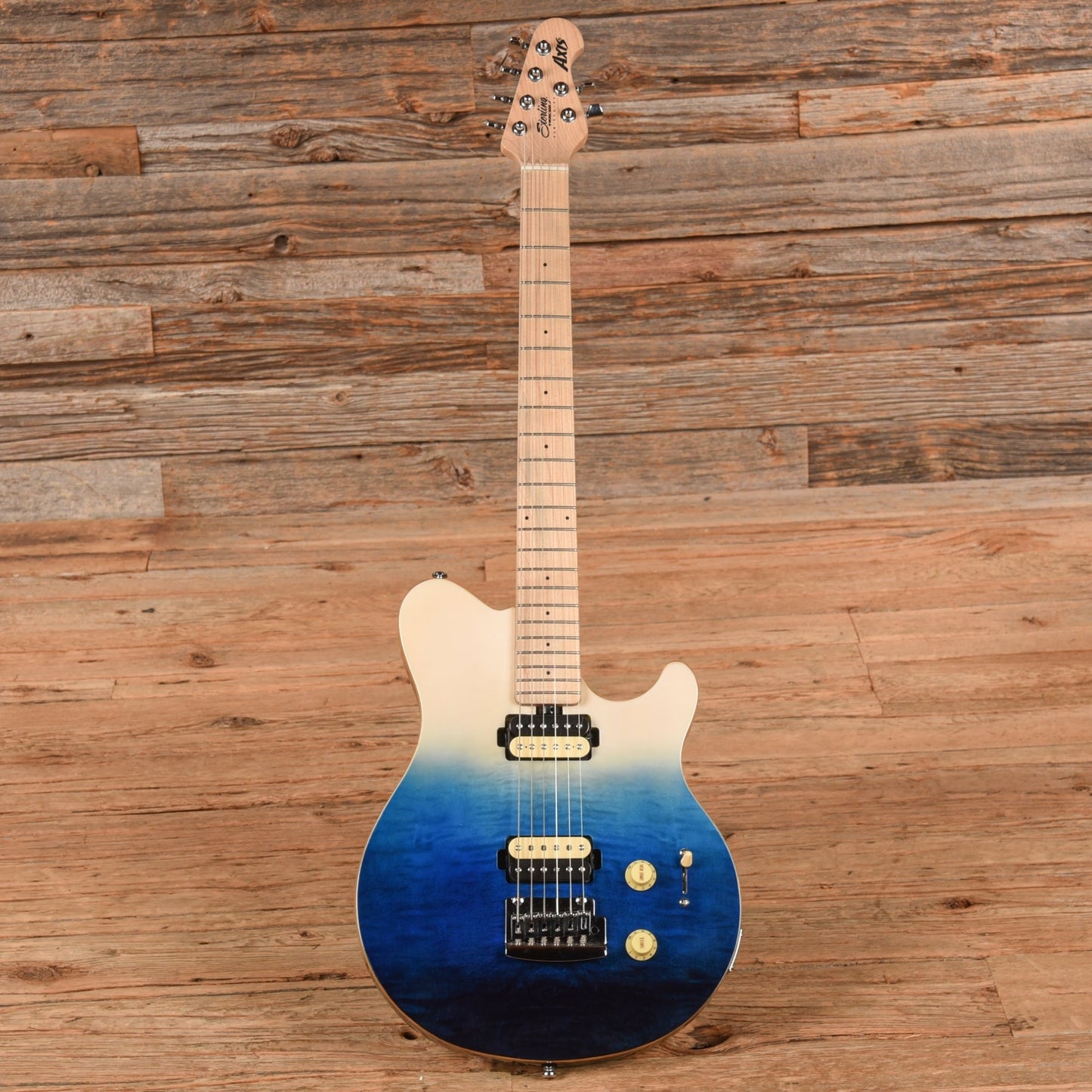 Sterling by Music Man Axis Sub Series Spectrum Blue