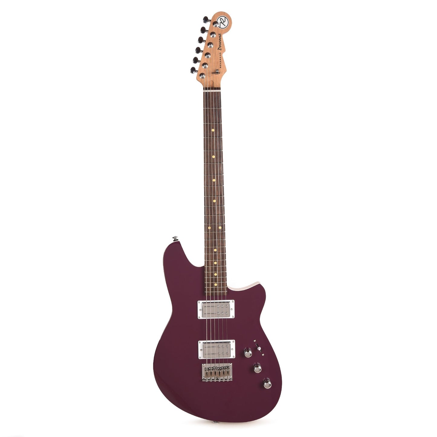 Reverend Descent Baritone Electric Guitar Purple Punch