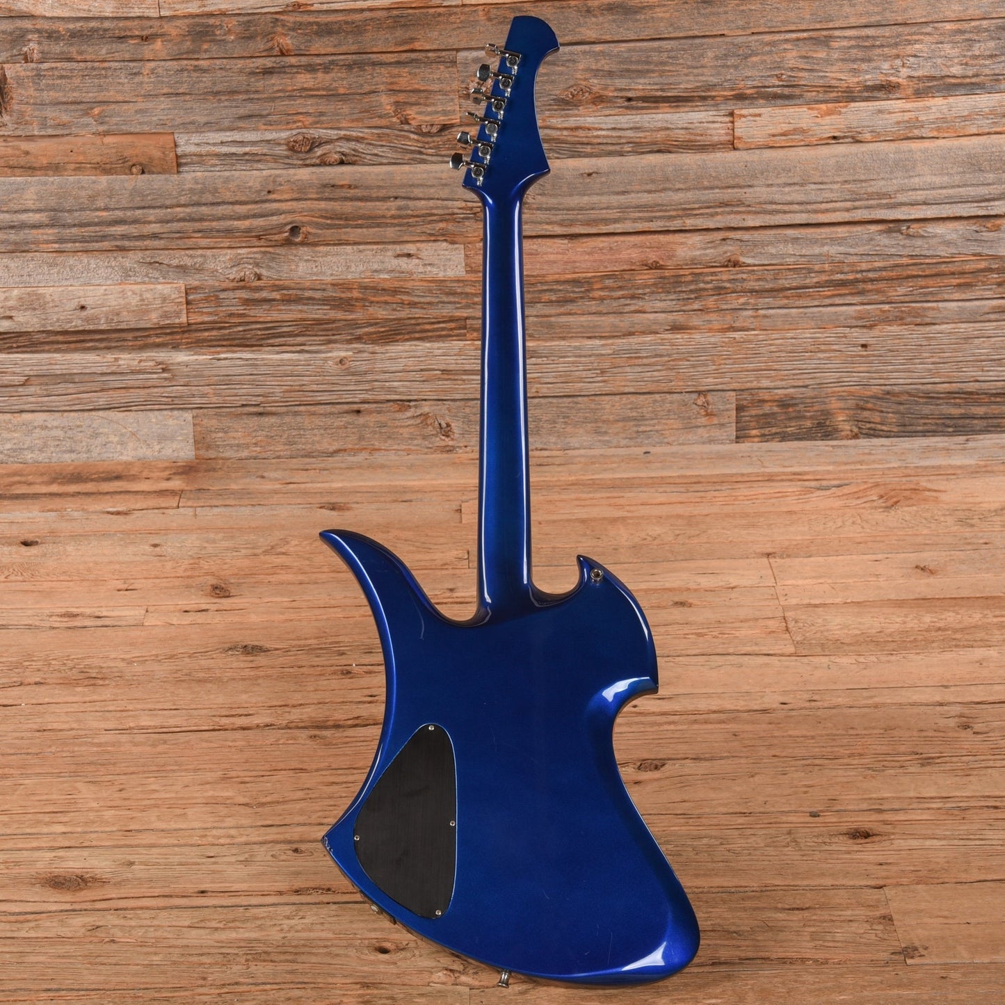 B.C. Rich Mockingbird Metallic Blue Refin 1980s